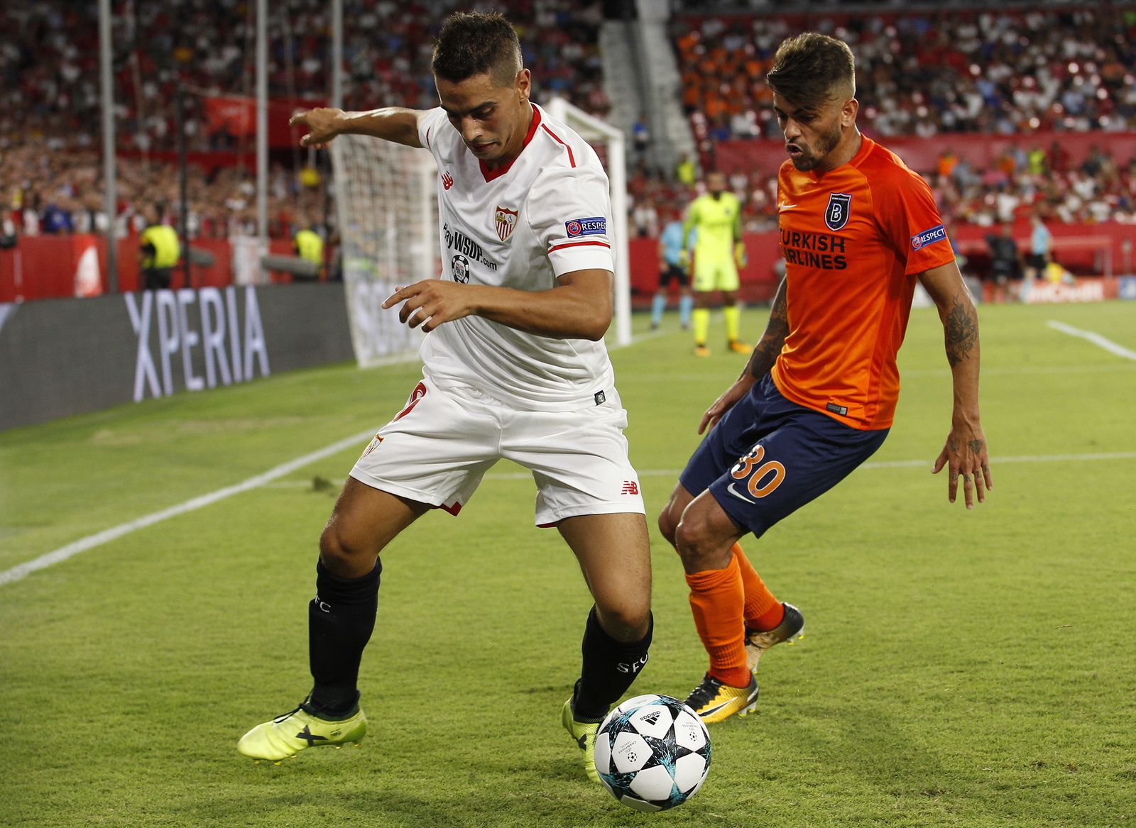 Las imágenes del Sevilla-Basaksehir