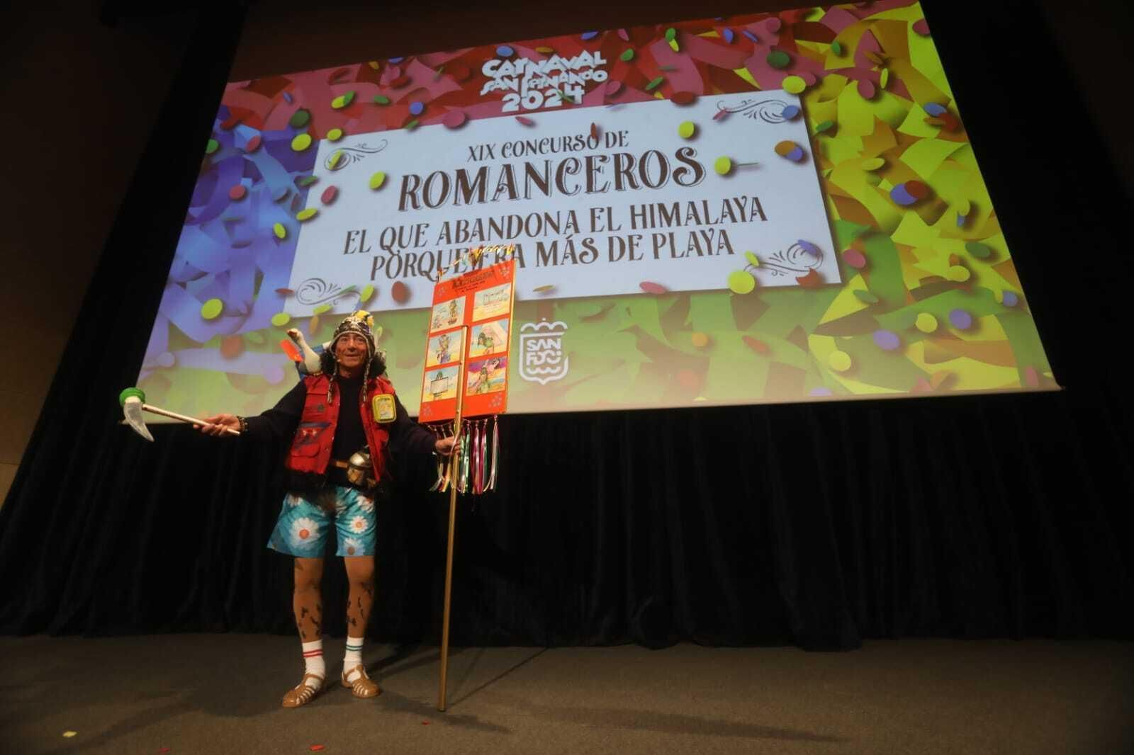 El concurso de romanceros de San Fernando, en imágenes