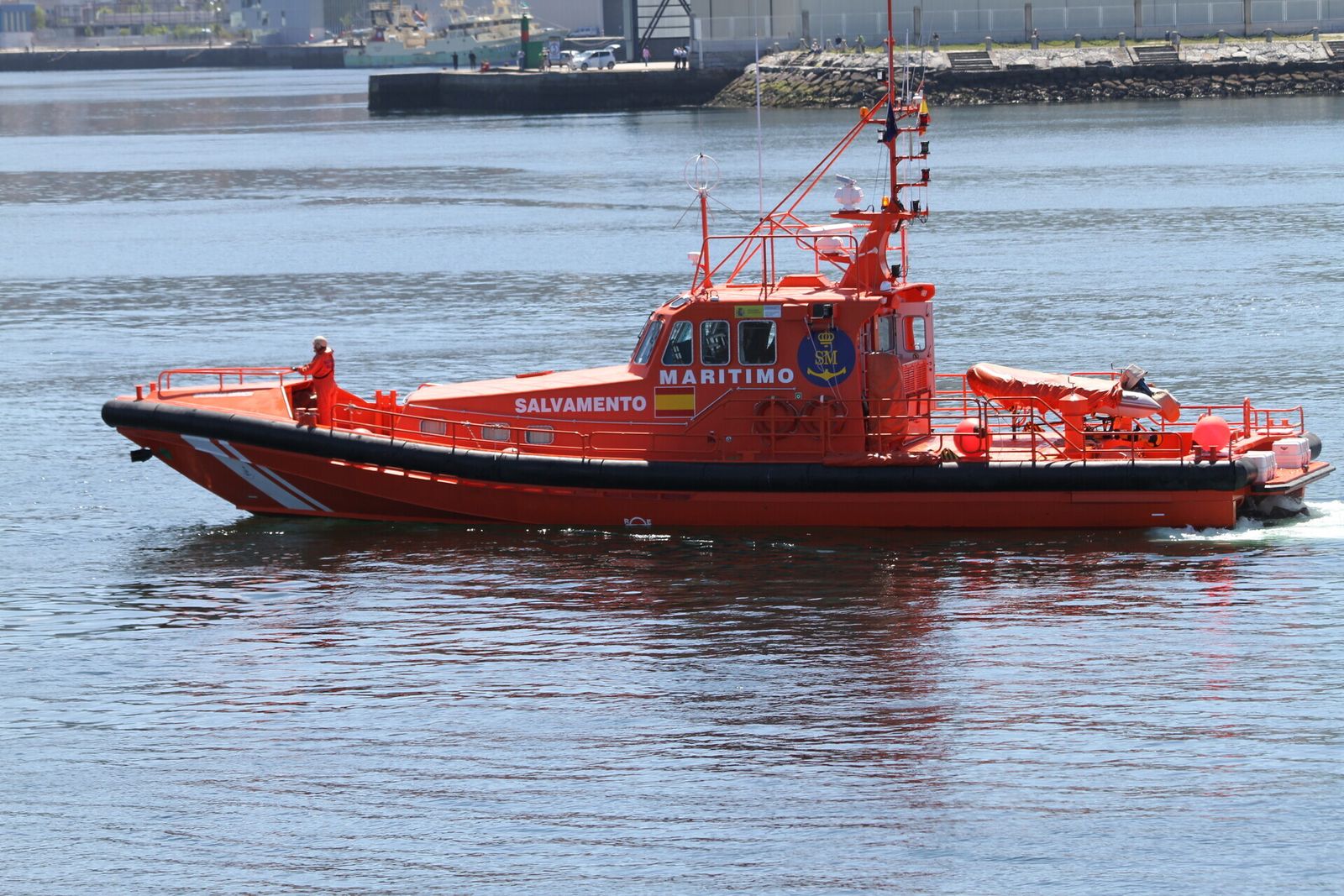 Una embarcación de Salvamento Marítimo.