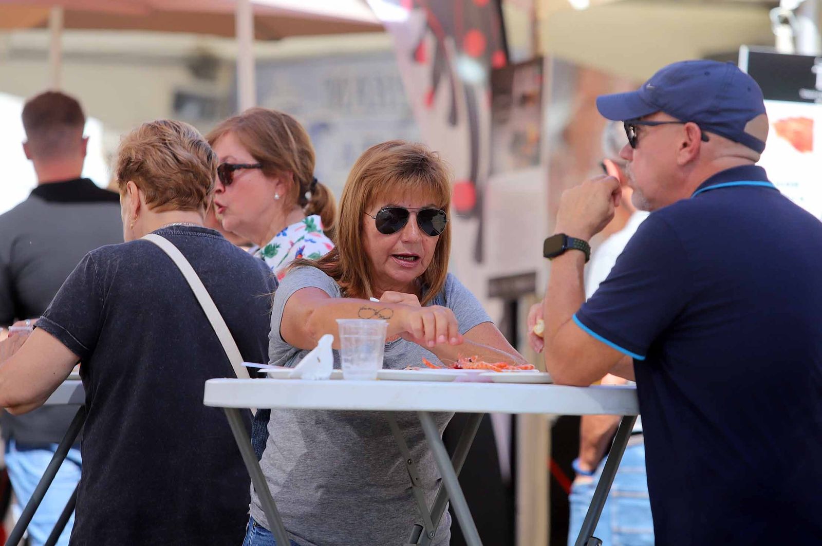 Imágenes del ambiente en la Feria de la Tapa de Huelva