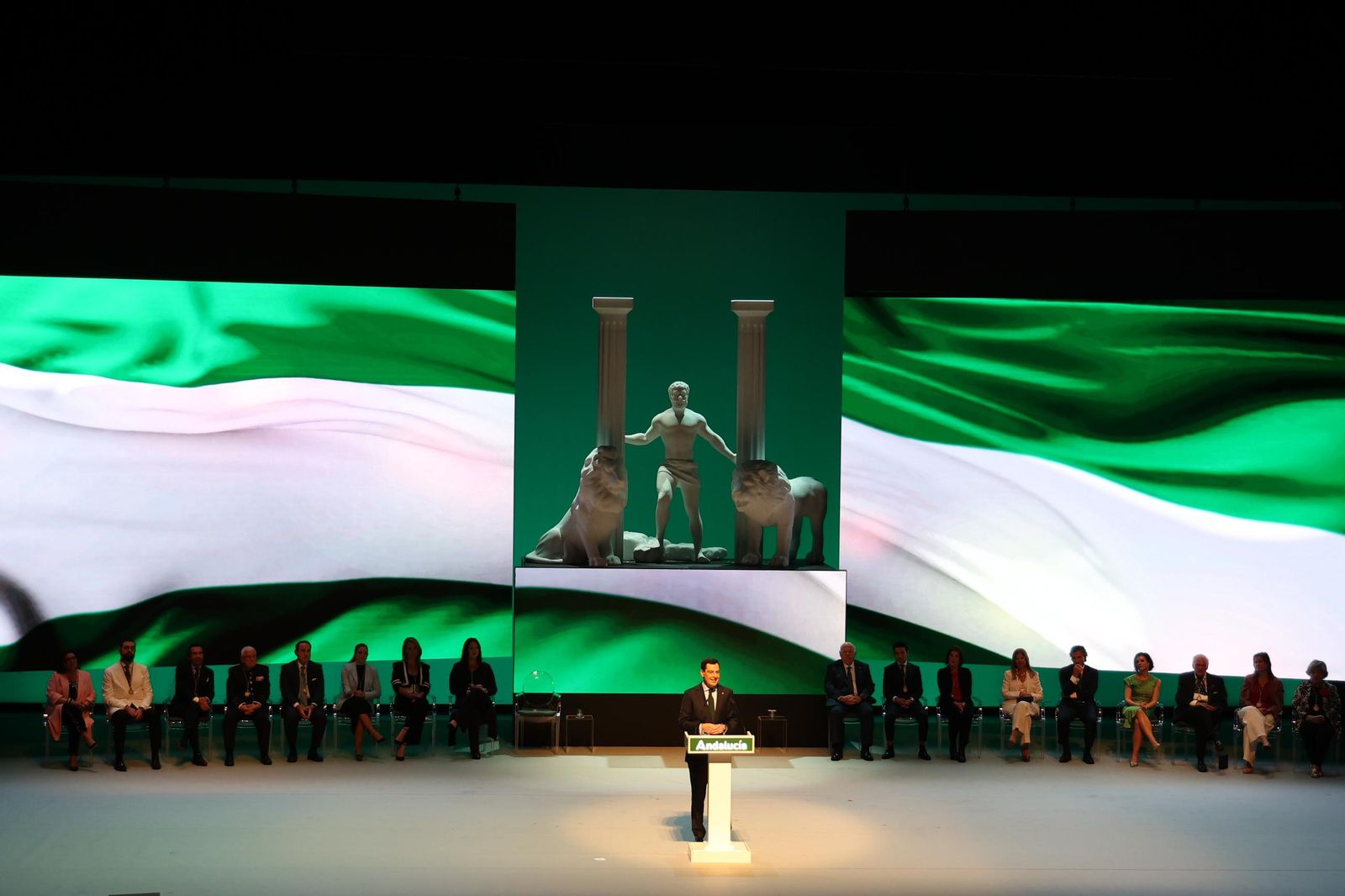 Imagen de la gala del 28F día de Andalucía.