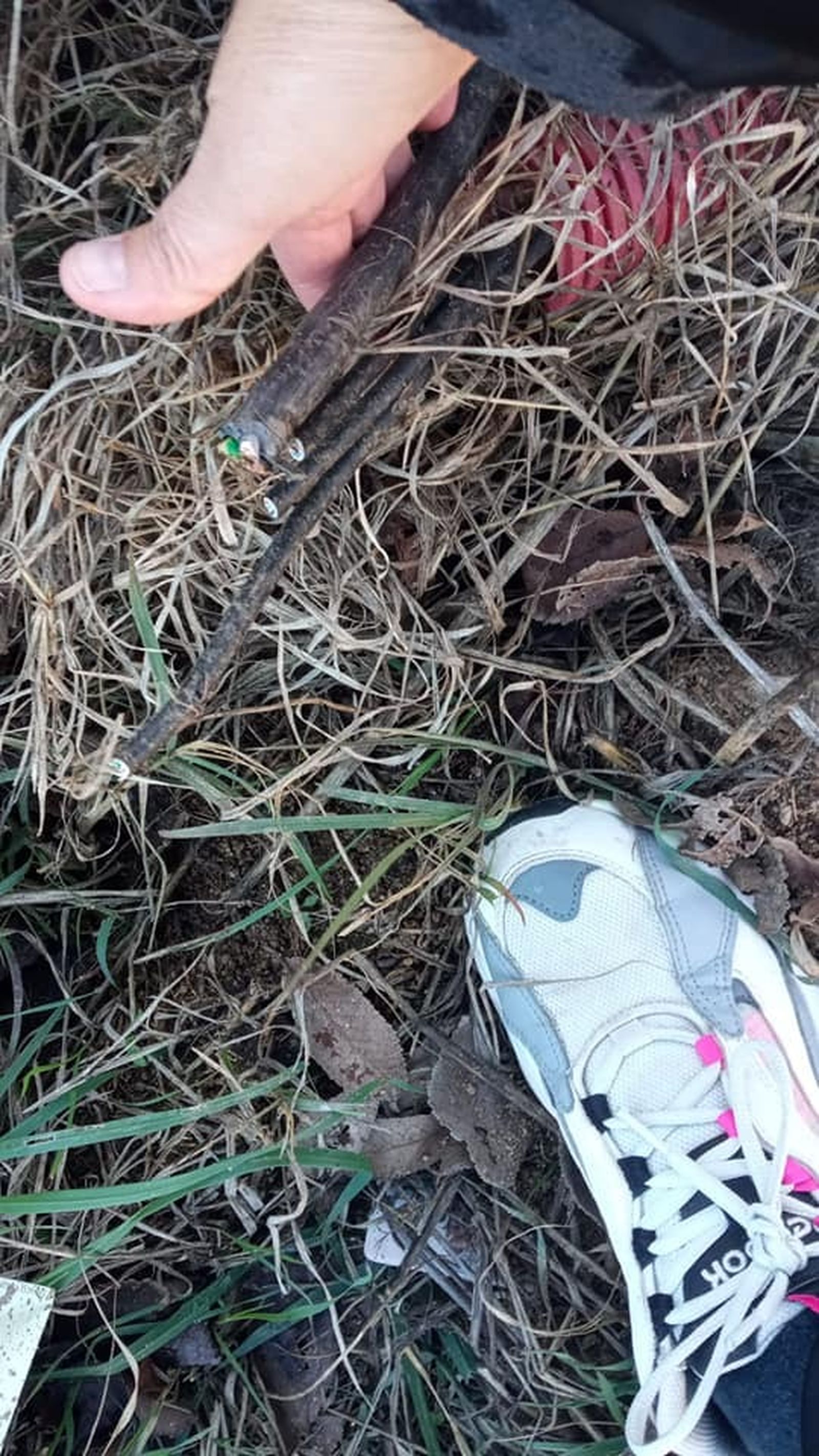 Cables cortados en Fuente La Lancha.