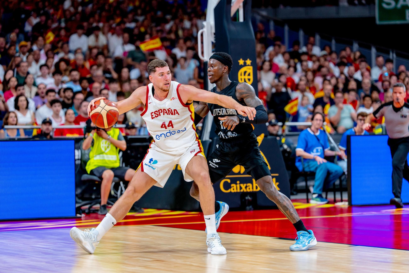 Las mejores fotos del España-Alemania de baloncesto