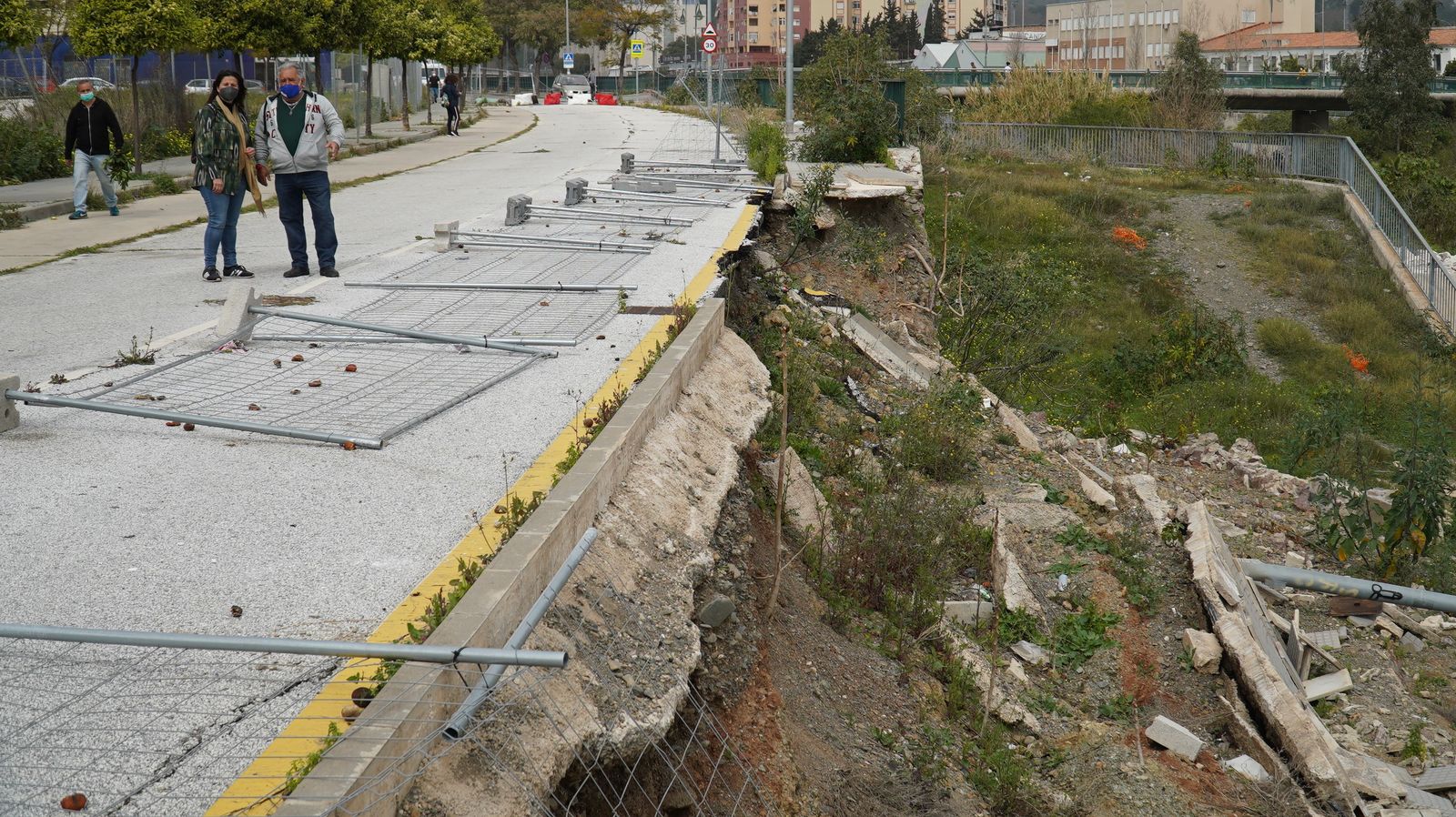 El PSOE pide el arreglo urgente de la calle Joaquín Gaztambide