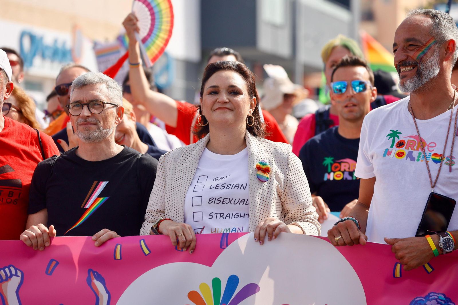 La manifestación del Pride de Torremolinos, en imágenes