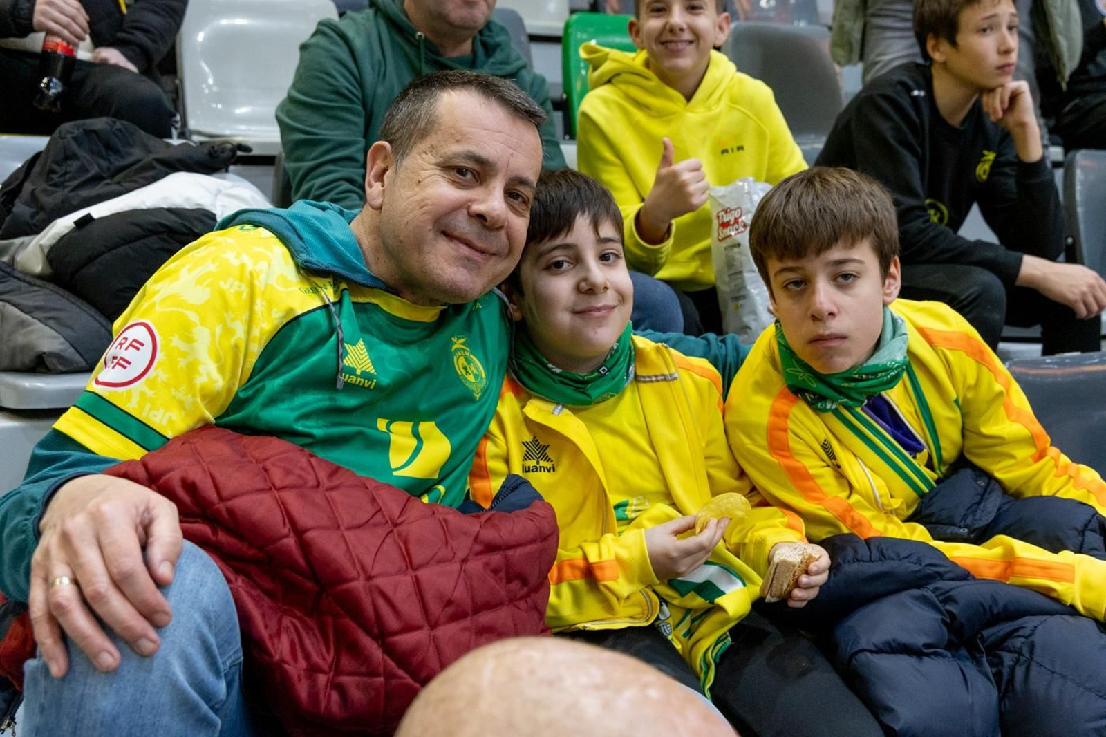 El éxtasis de la victoria copera del Jaén Paraíso Interior FS sobre el Barça, en imágenes