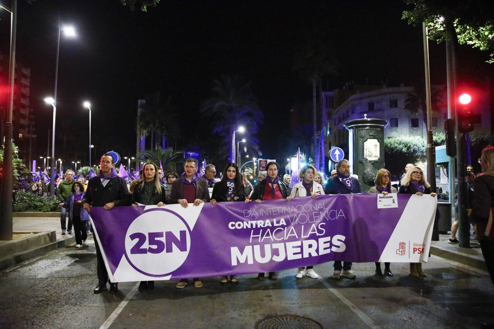 La plataforma acción feminista, en imágenes