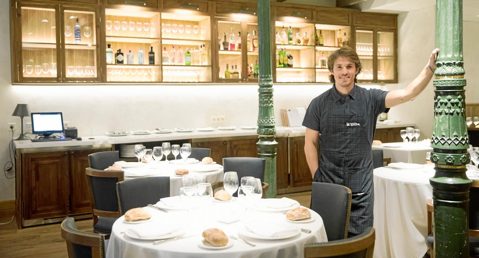Nino Redruello, cocinero del grupo La Ancha.