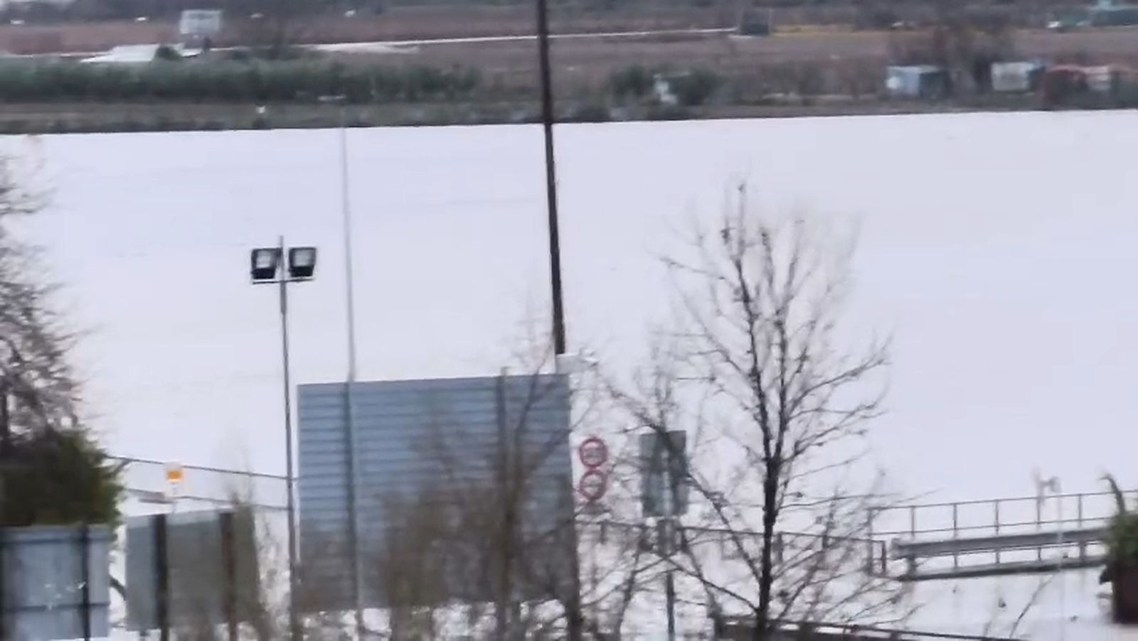 Estado de Huétor Tájar este miércoles por la lluvia