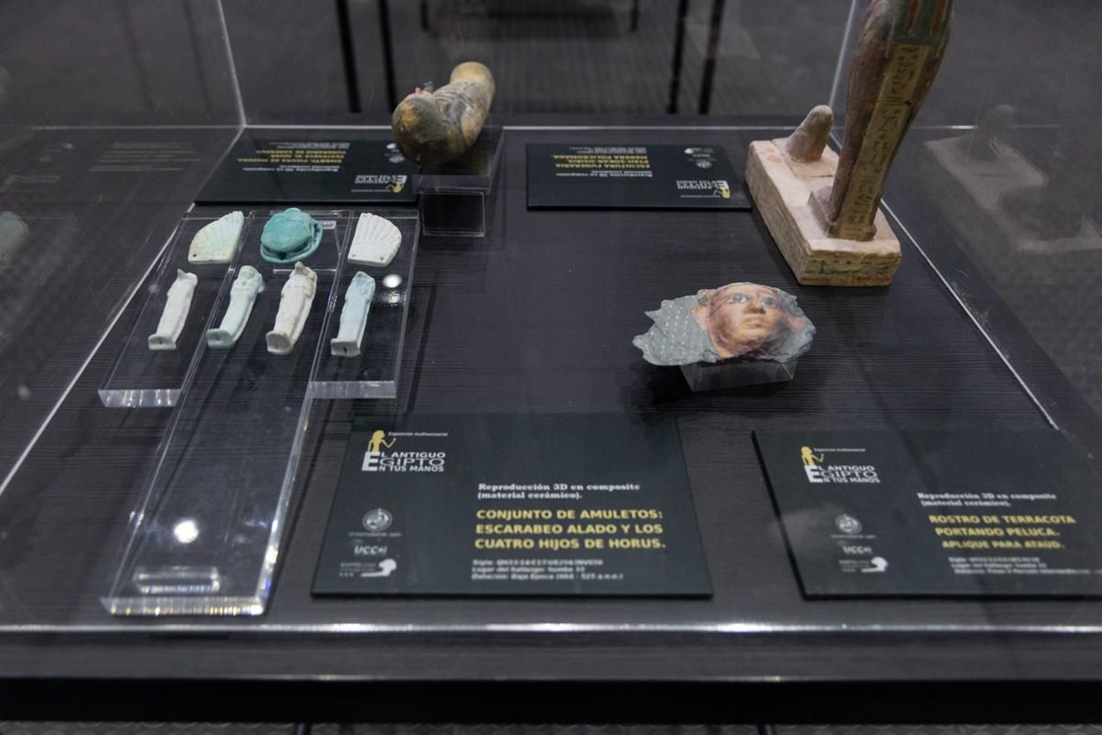 El trabajo arqueológico de la UJA en Egipto se muestra al público en esta exposición interactiva FOTOGALERIA