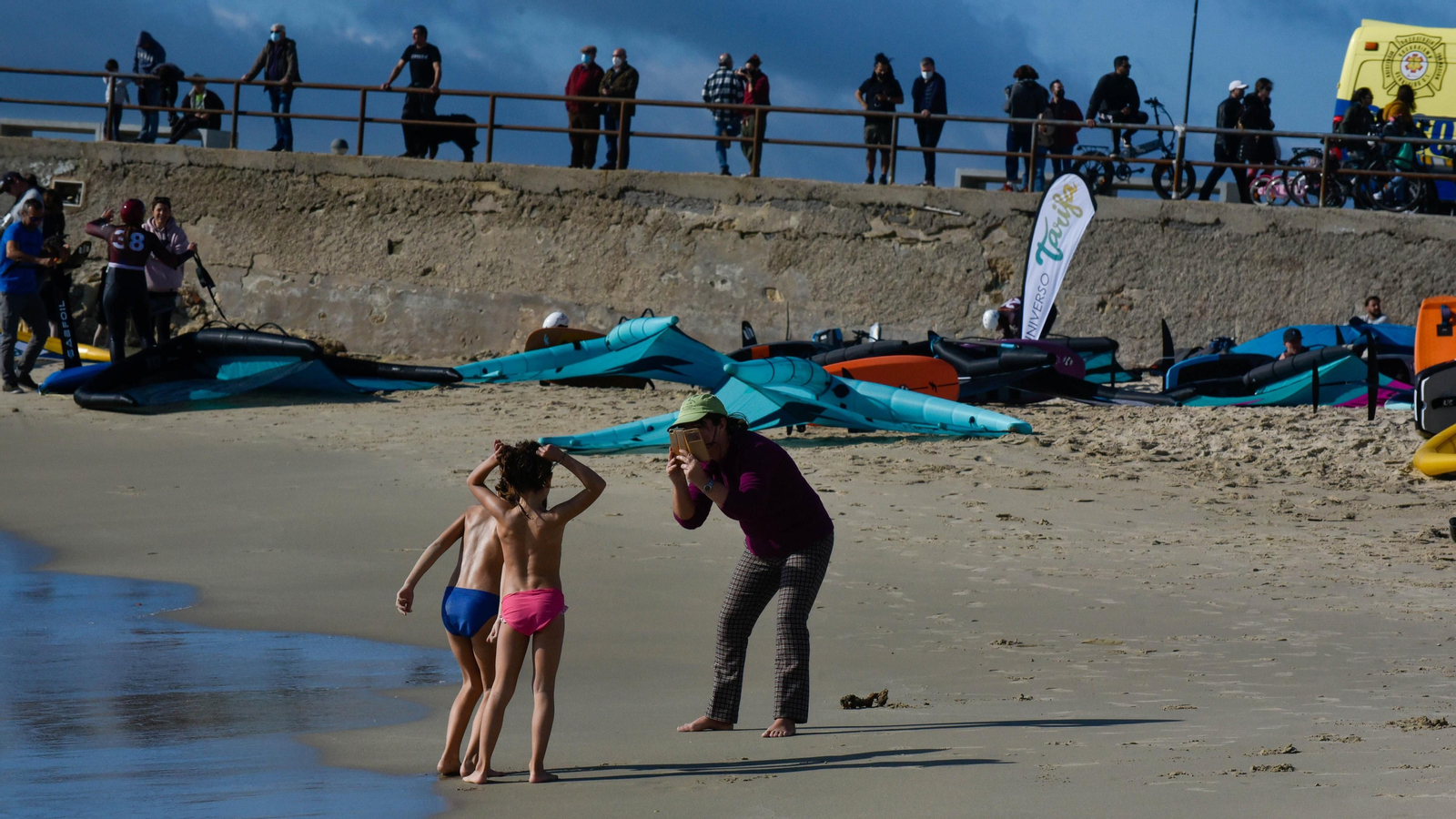 Las fotos de la  prueba final del Campeonato del Mundo de Wing Foil Pro en Tarifa