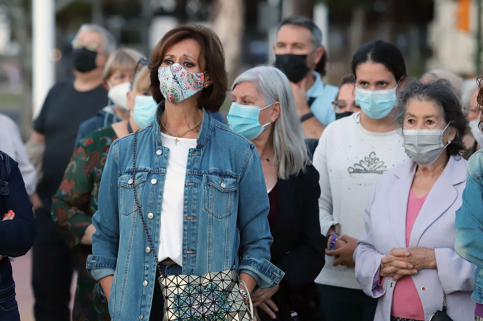 Imágenes del acto de sensibilización de Cáritas #NadieSinHogar