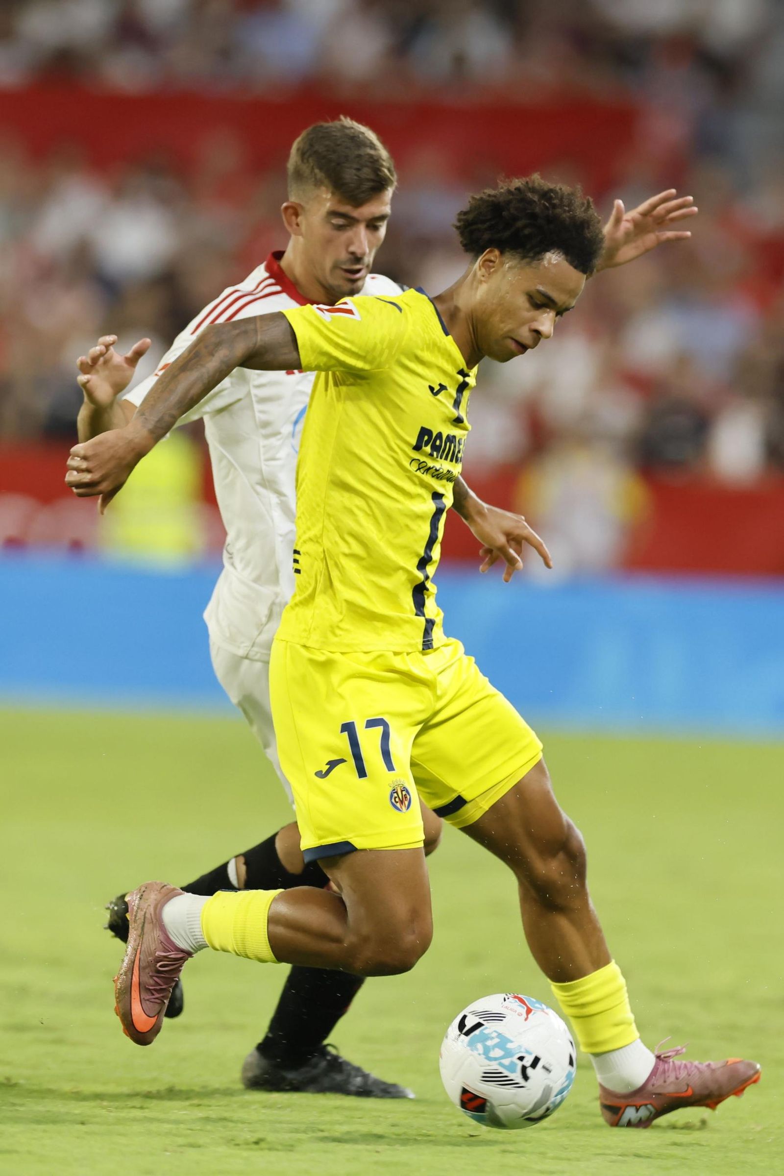 Las fotos del Sevilla-Villarreal