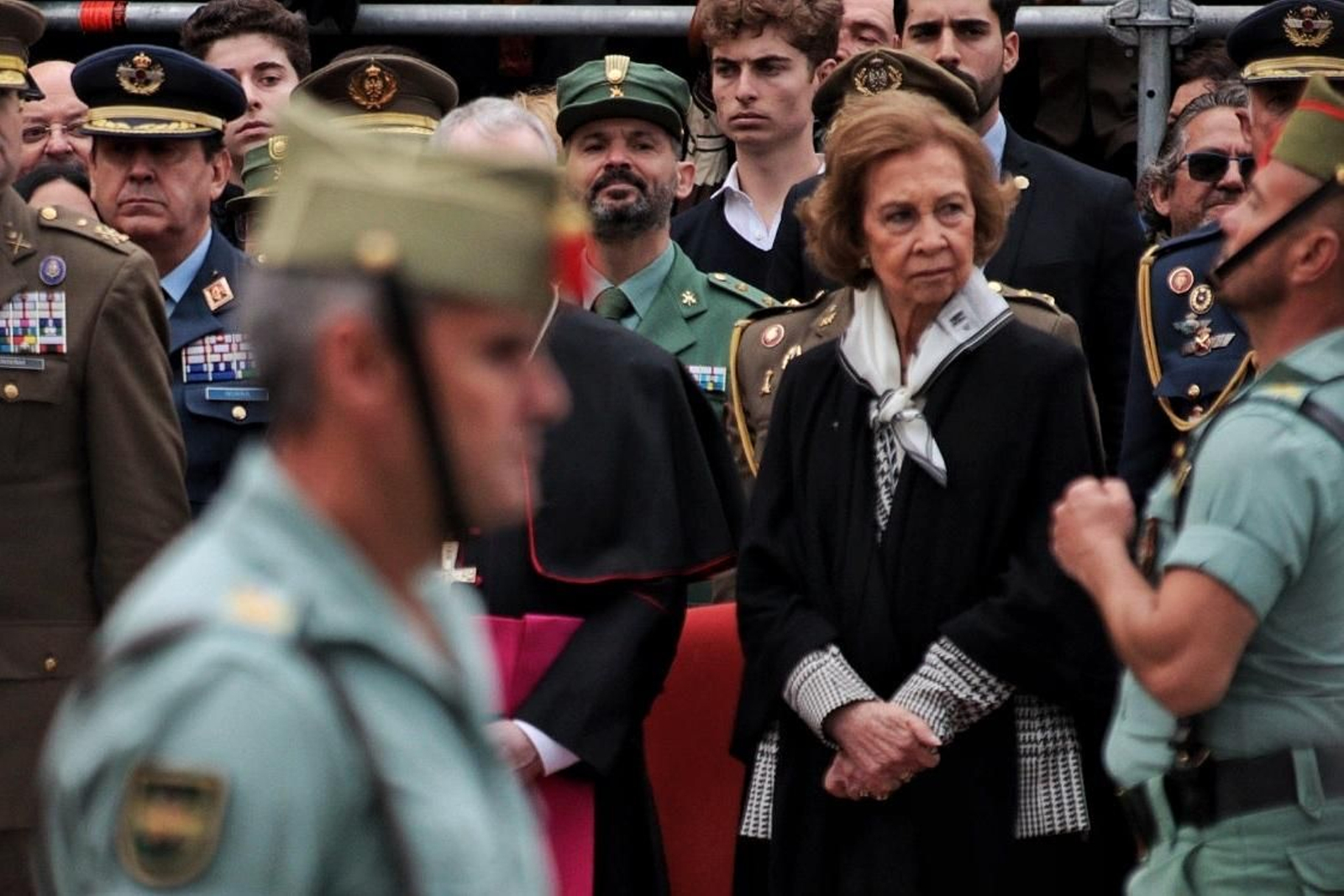 Las fotos de la Legión en el traslado del Cristo de Mena en Málaga este Jueves Santo Las fotos de la Legión en el traslado del Cristo de Mena en Málaga este Jueves Santo