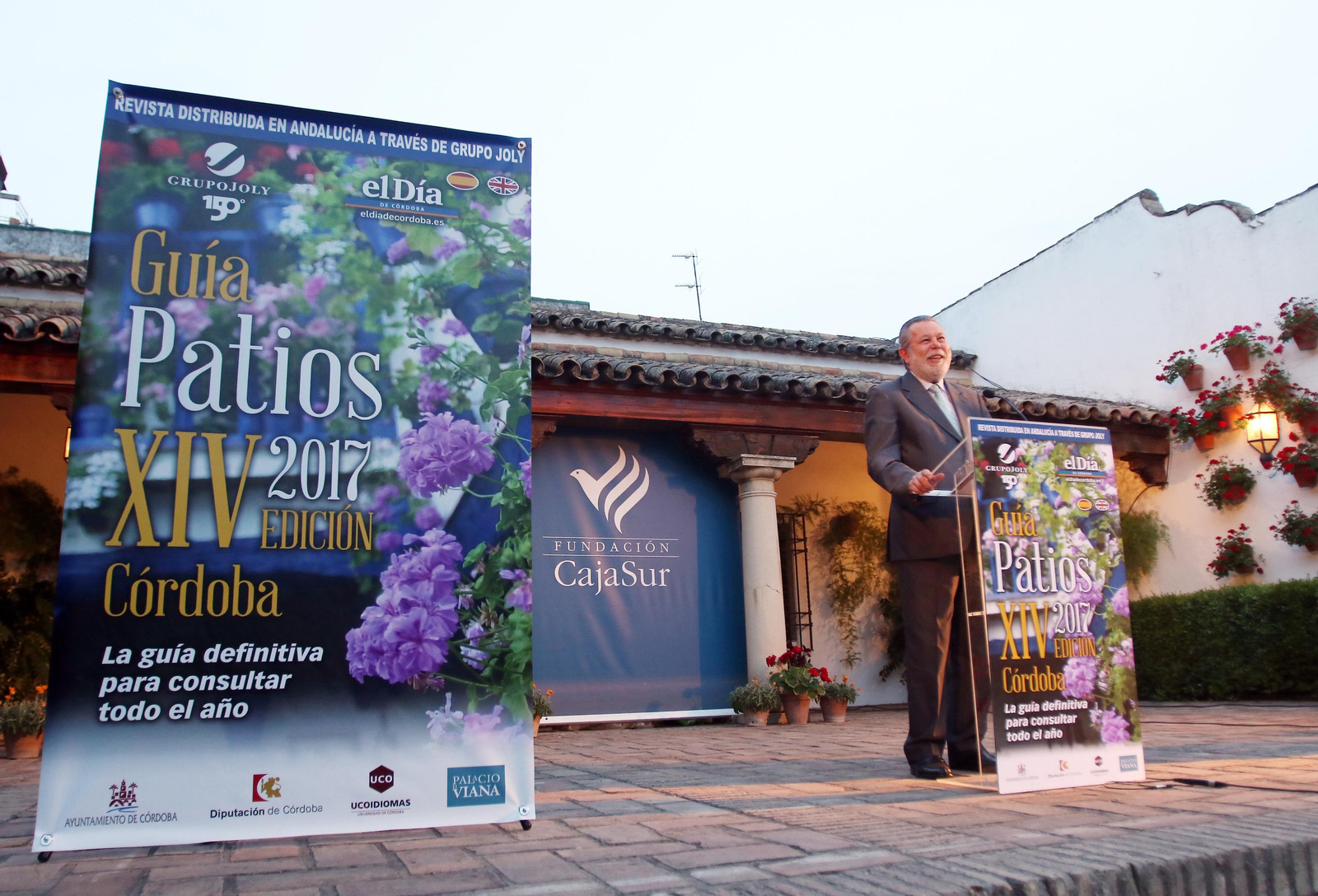 Las imágenes de la presentación de la Guía de Patios de Córdoba