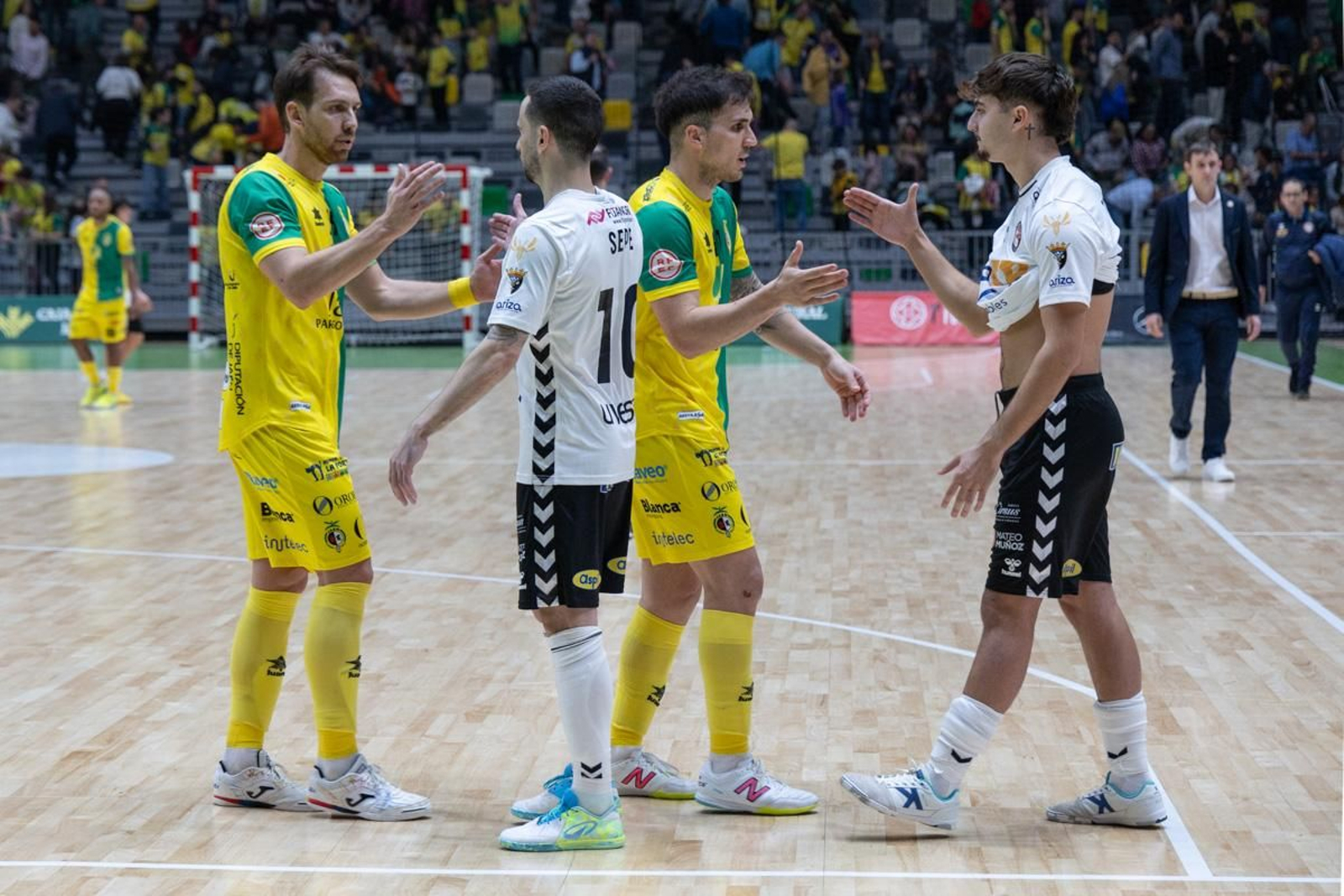 Jaén Paraíso Interior FS contra  ATP Ilum. Ribera Navarra FS