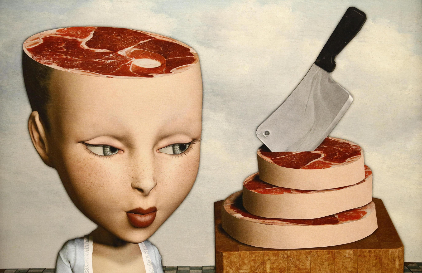 Una de las obras emblemáticas de Don Bergland, en la nueva exposición del CAC Málaga.