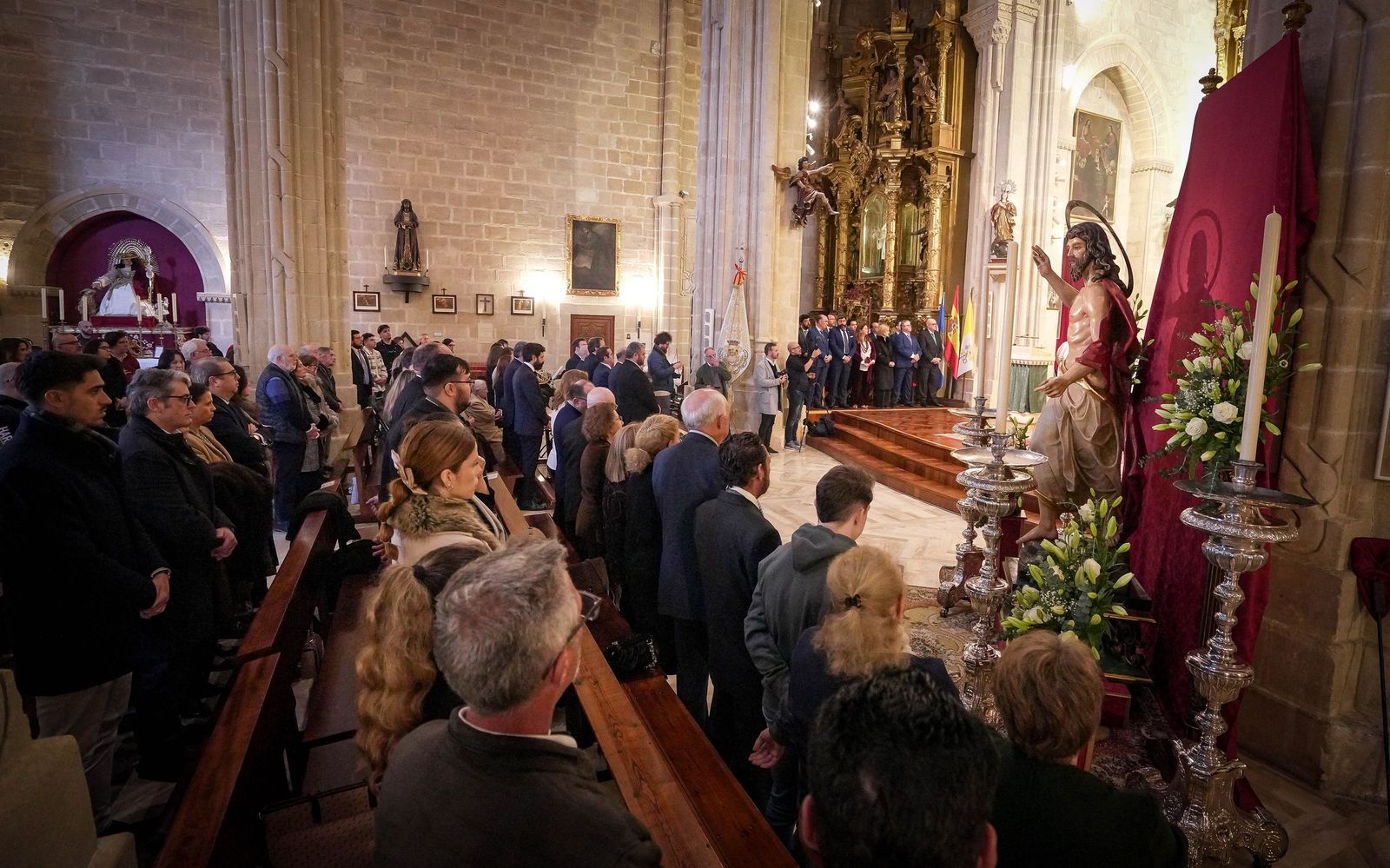 Imágenes de la bendición del nuevo Resucitado