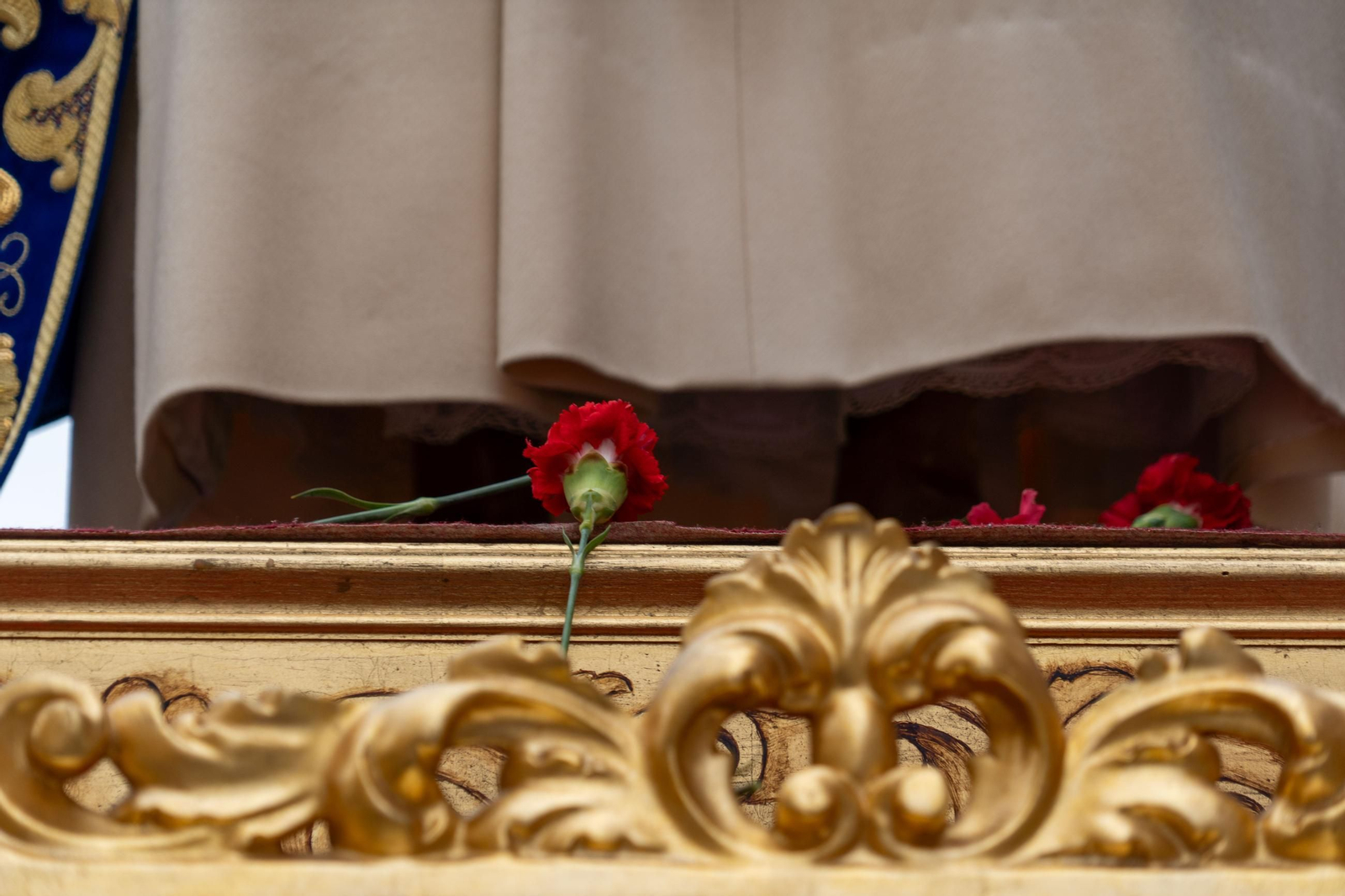 Imágenes del traslado del Cristo del Amor a la Concepción