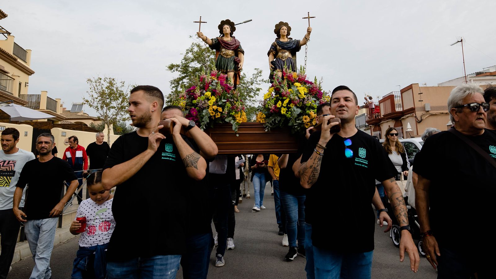 Las imágenes de la Romería del Cerro