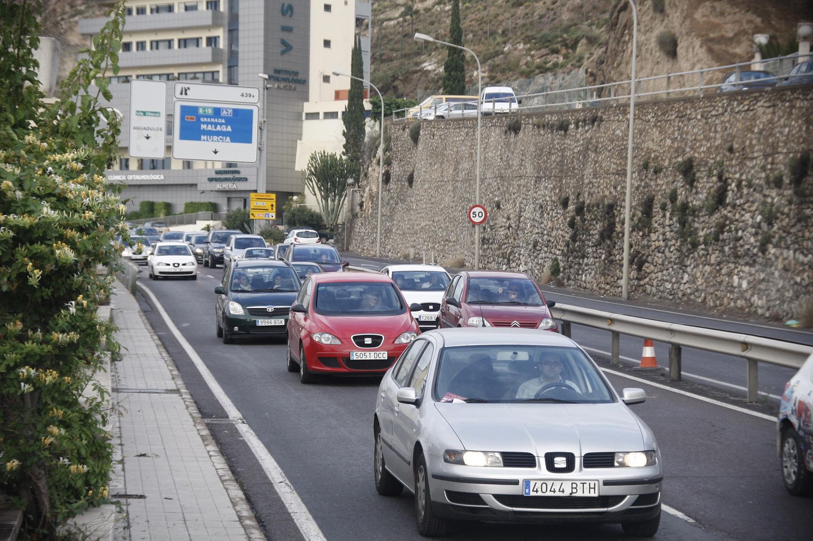 Entrada a Almería desde el Poniente