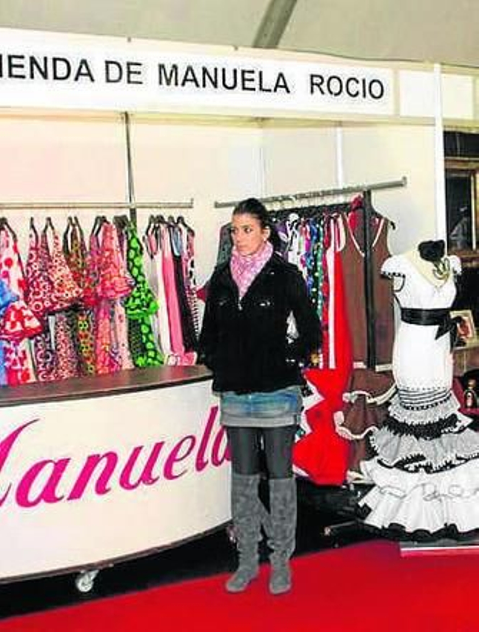 Uno de los expositores.