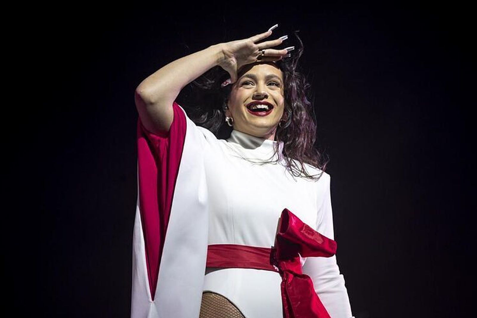 Rosalía, en un concierto.