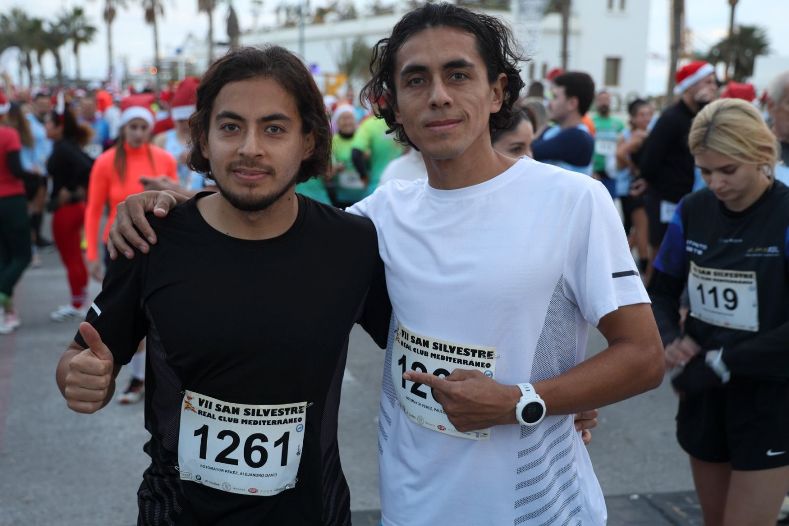 Las fotos de la San Silvestre del Real Club Mediterráneo en Málaga