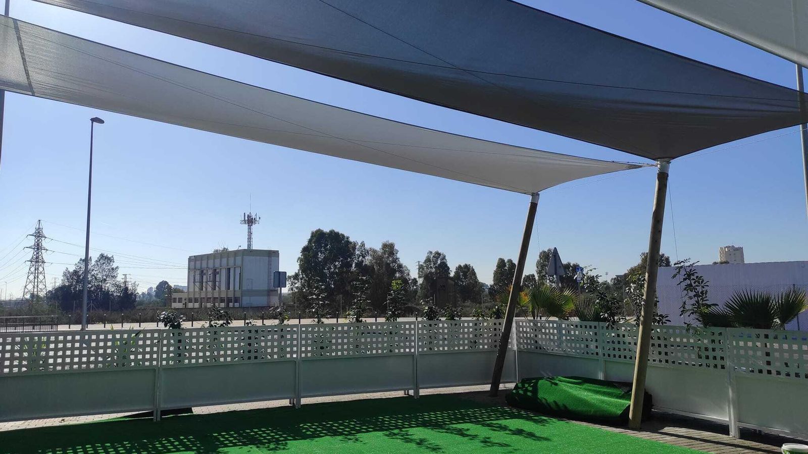 Su gran terraza al sol