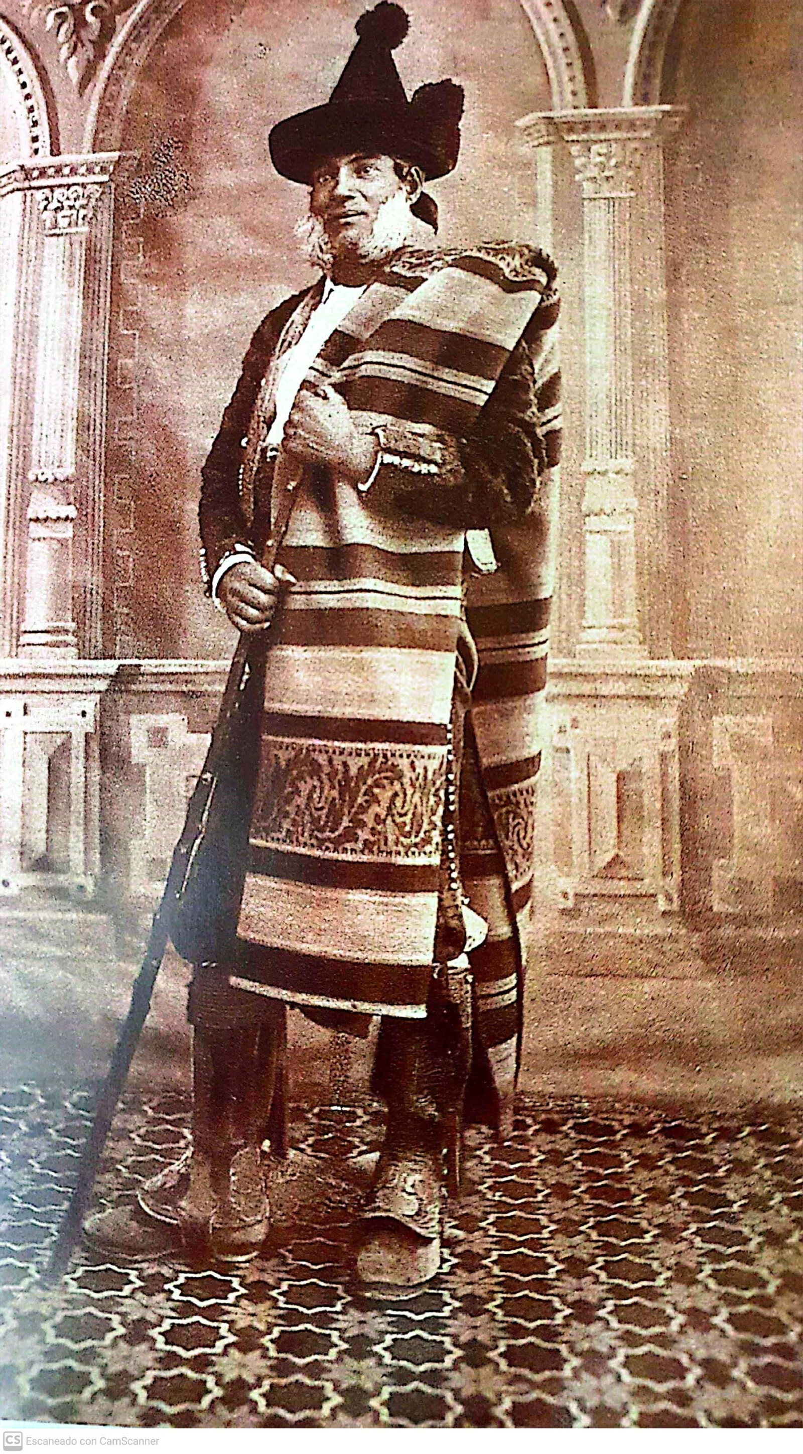 Chorrojumo, en una foto que salió en la revista Mundo Gráfico en 1936.