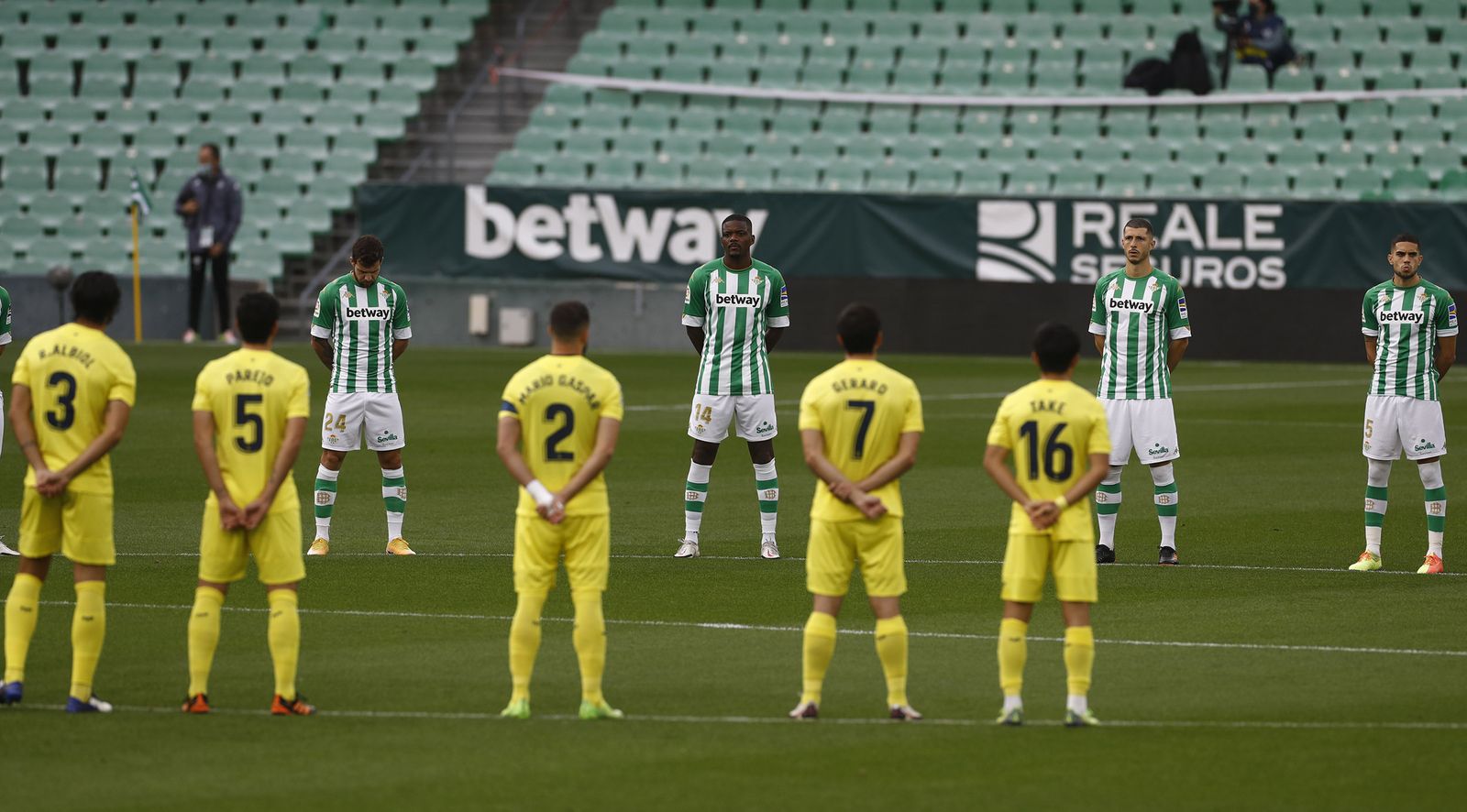 Las imágenes del Betis-Villarreal