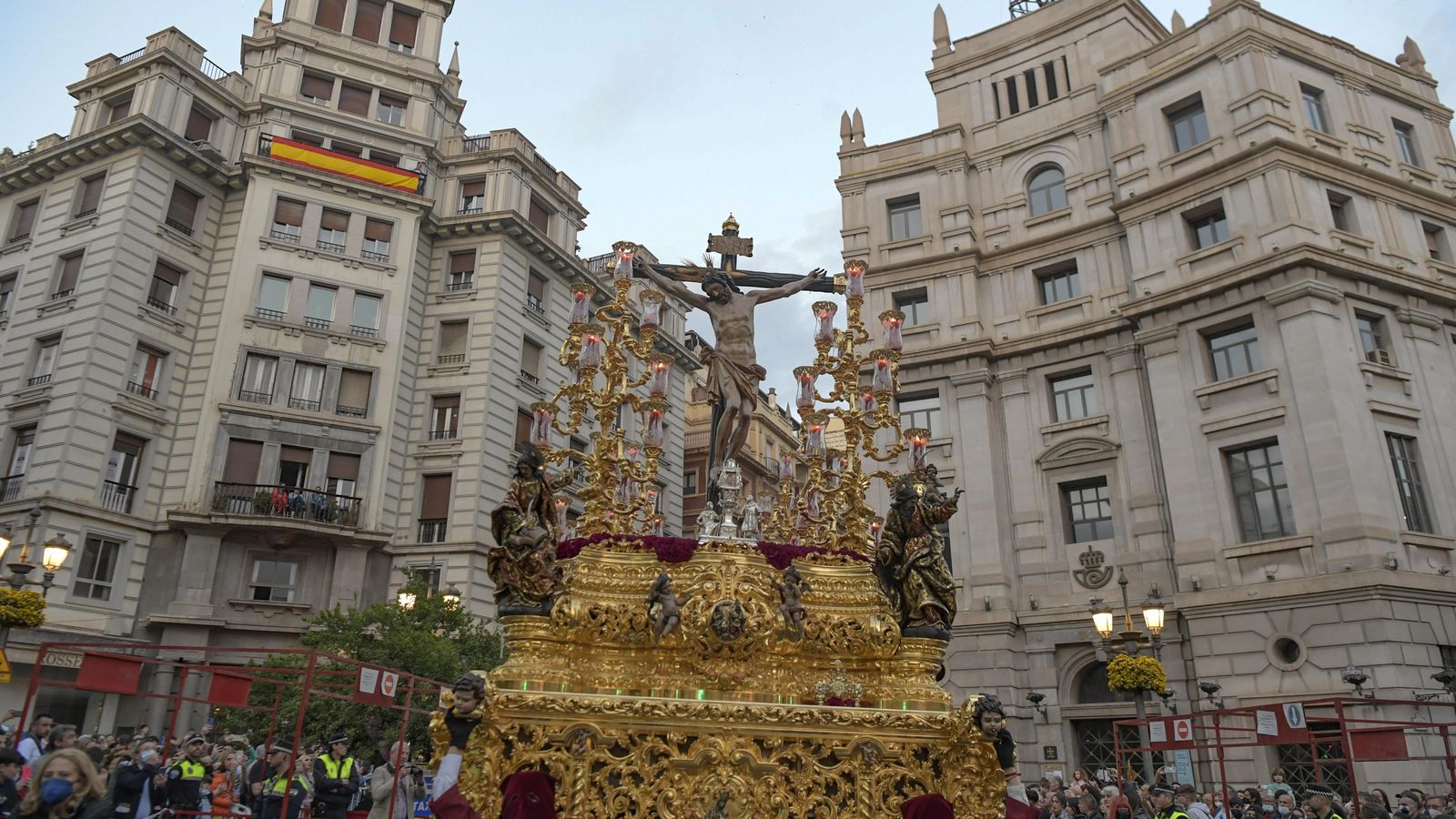 El Cristo de los Favores el pasado Viernes Santo