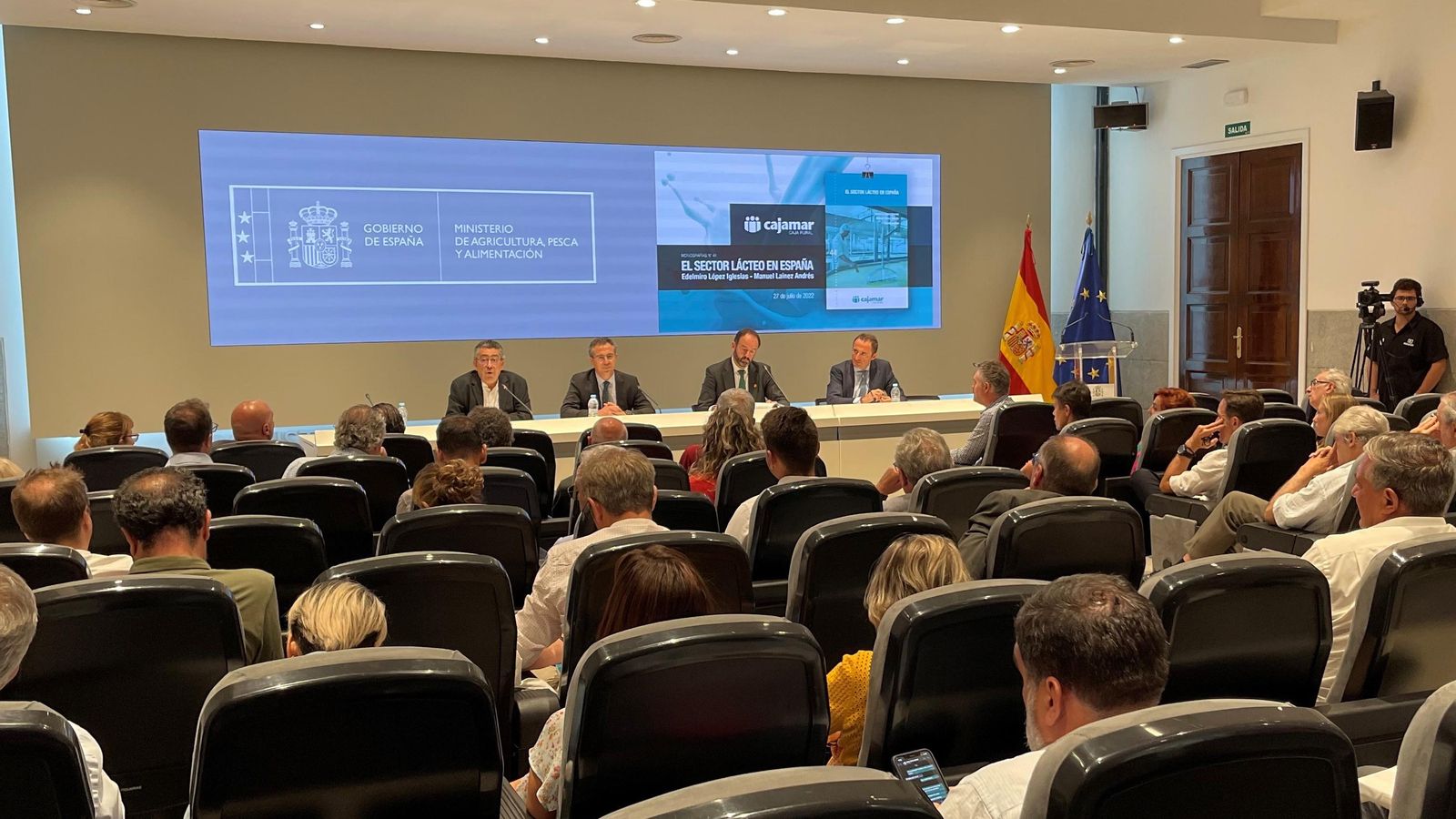 Momento de la presentación.