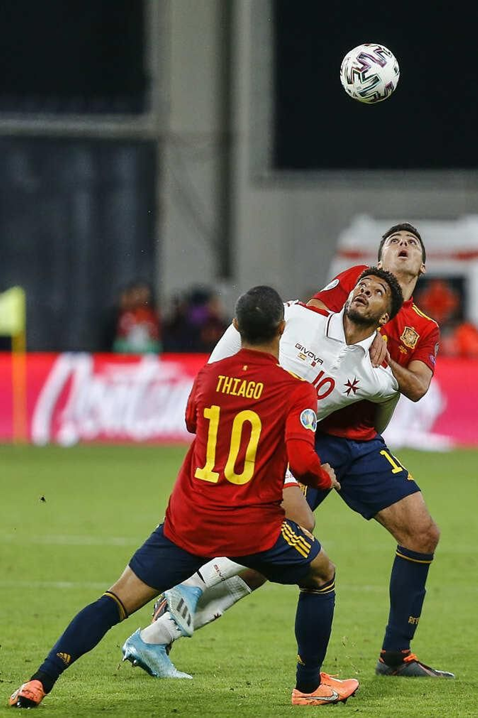 Las imágenes del España-Malta en Cádiz