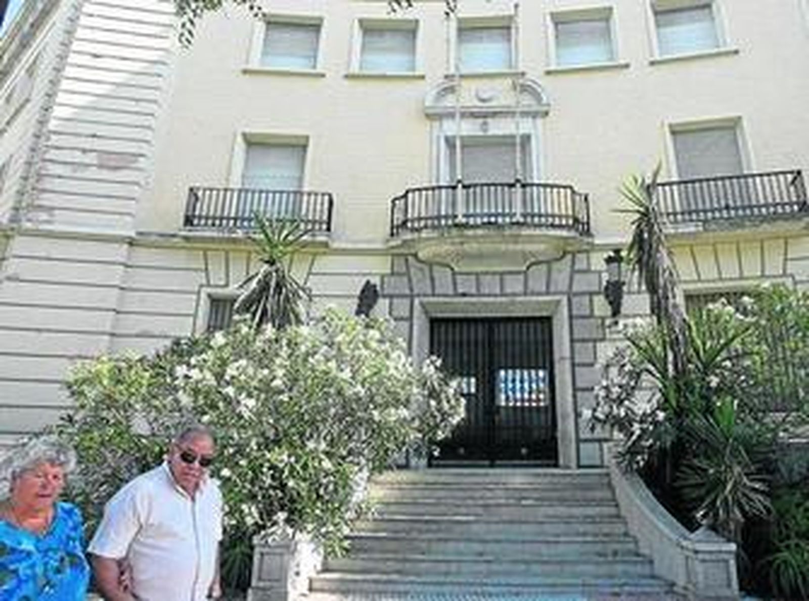 Imagen de la fachada del edificio del Instituto Nacional de la Seguridad Social.