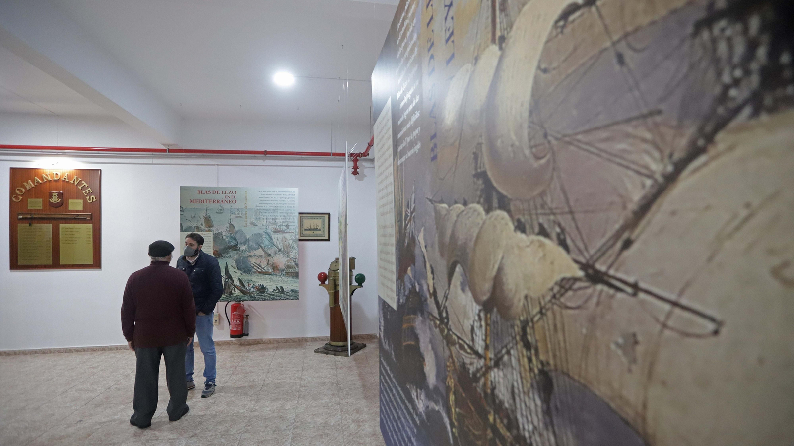 Fotos de la inauguración de la exposición sobre Blas de Lezo en Algeciras