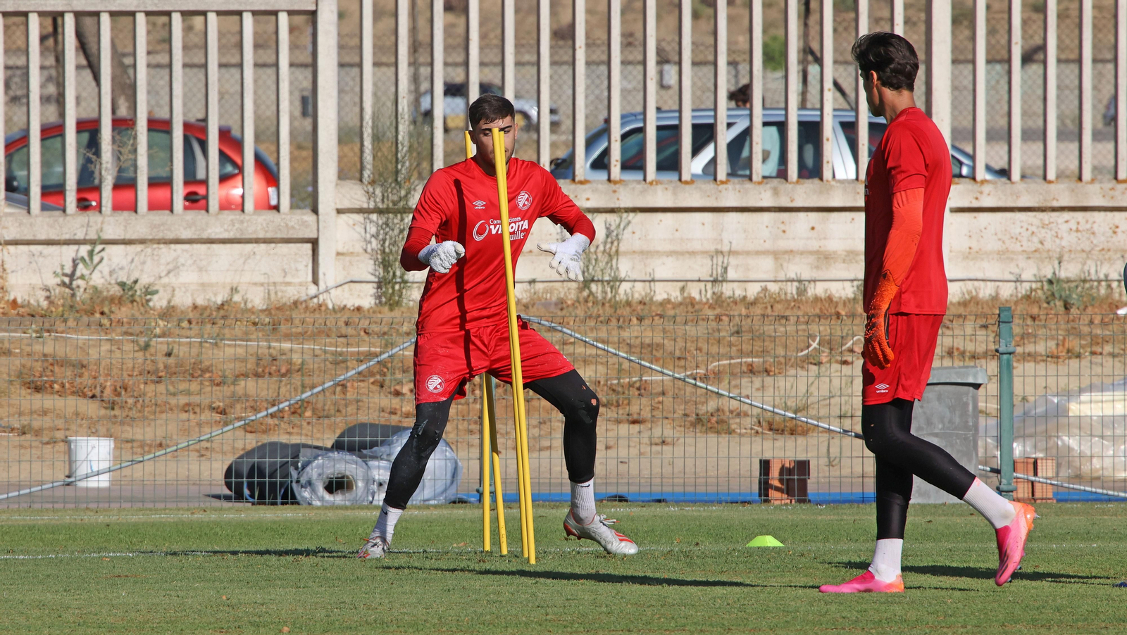 Primer entrenamiento del Xerez DFC