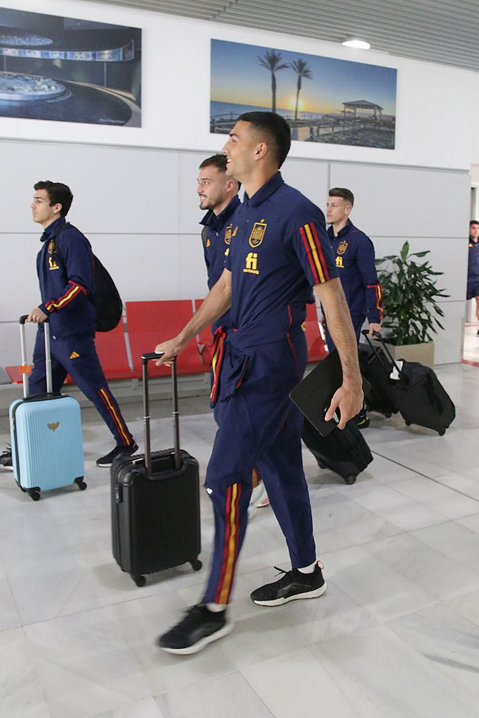 La Selección Española Sub-21 aterriza en Almería