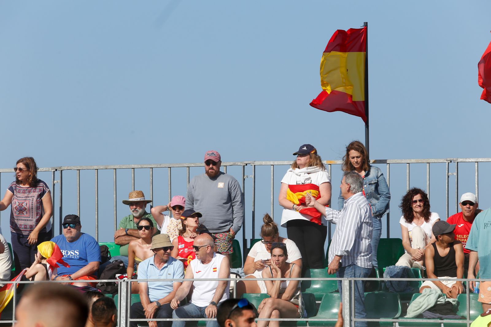 Las fotos del Torneo Internacional  de España de balonmano playa de La Línea