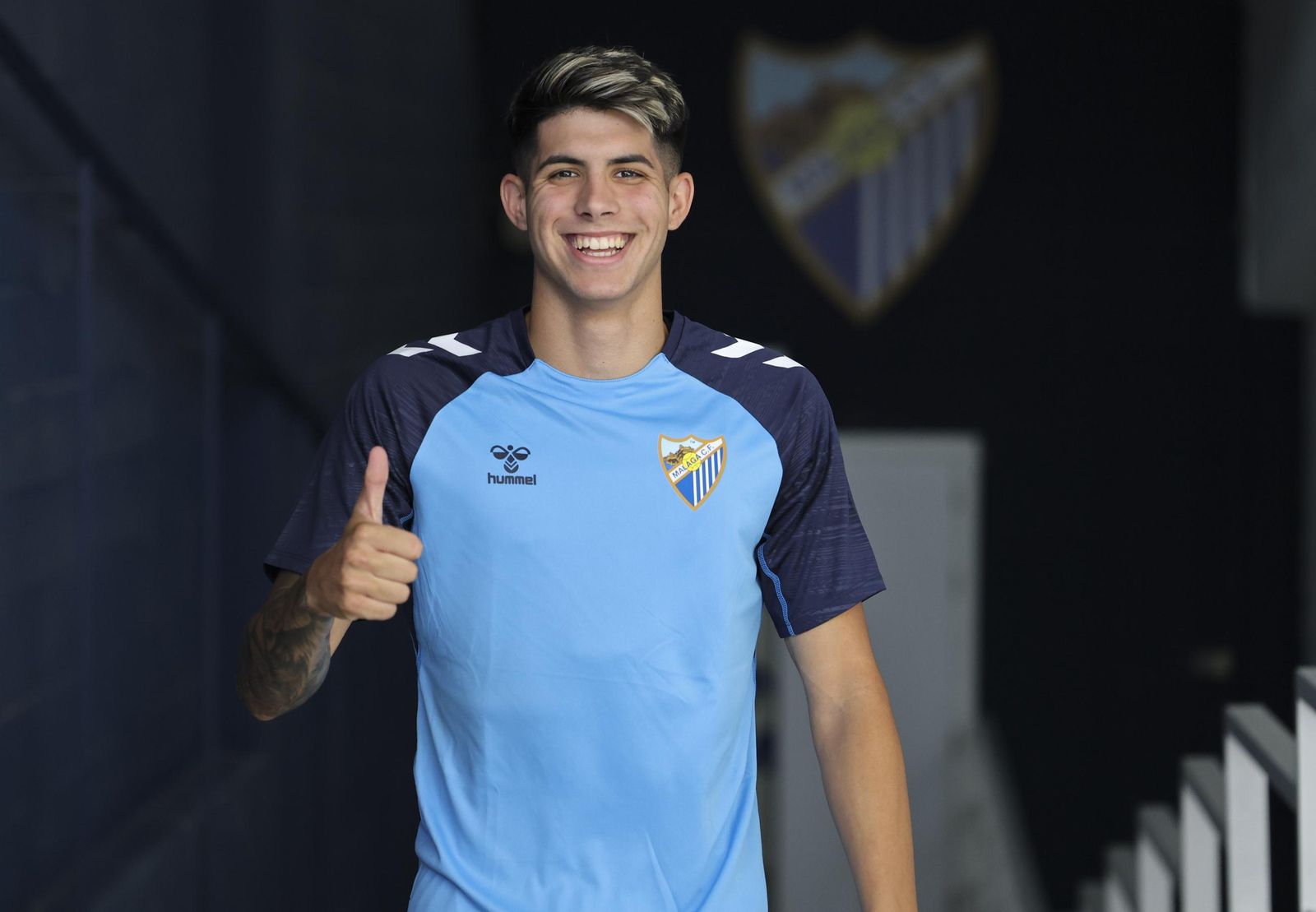 La etapa de Antoñito Cordero en el Málaga CF, en fotos