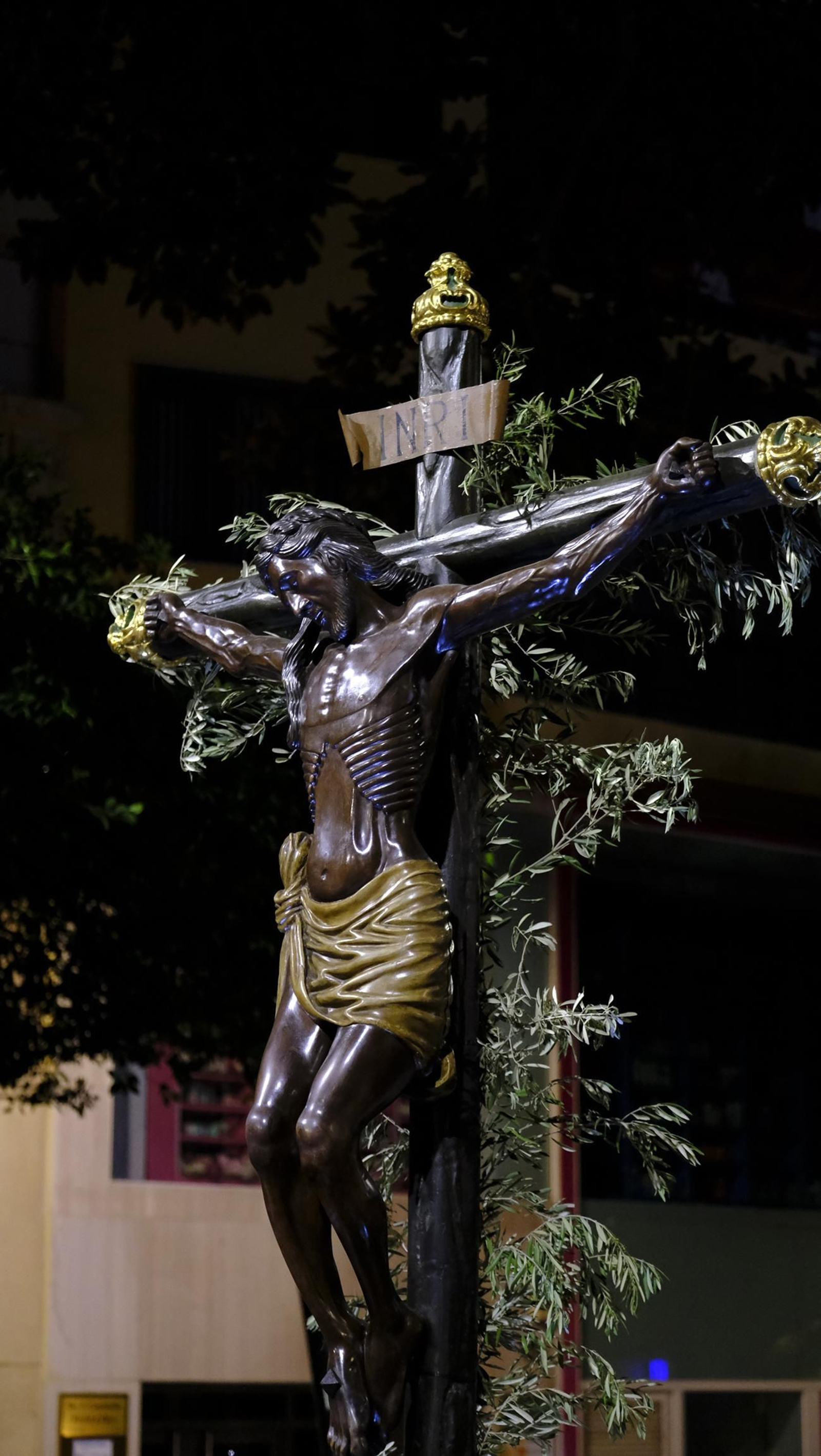 Vía Crucis del Cristo de la Escucha en la Semana Santa de Almería 2025