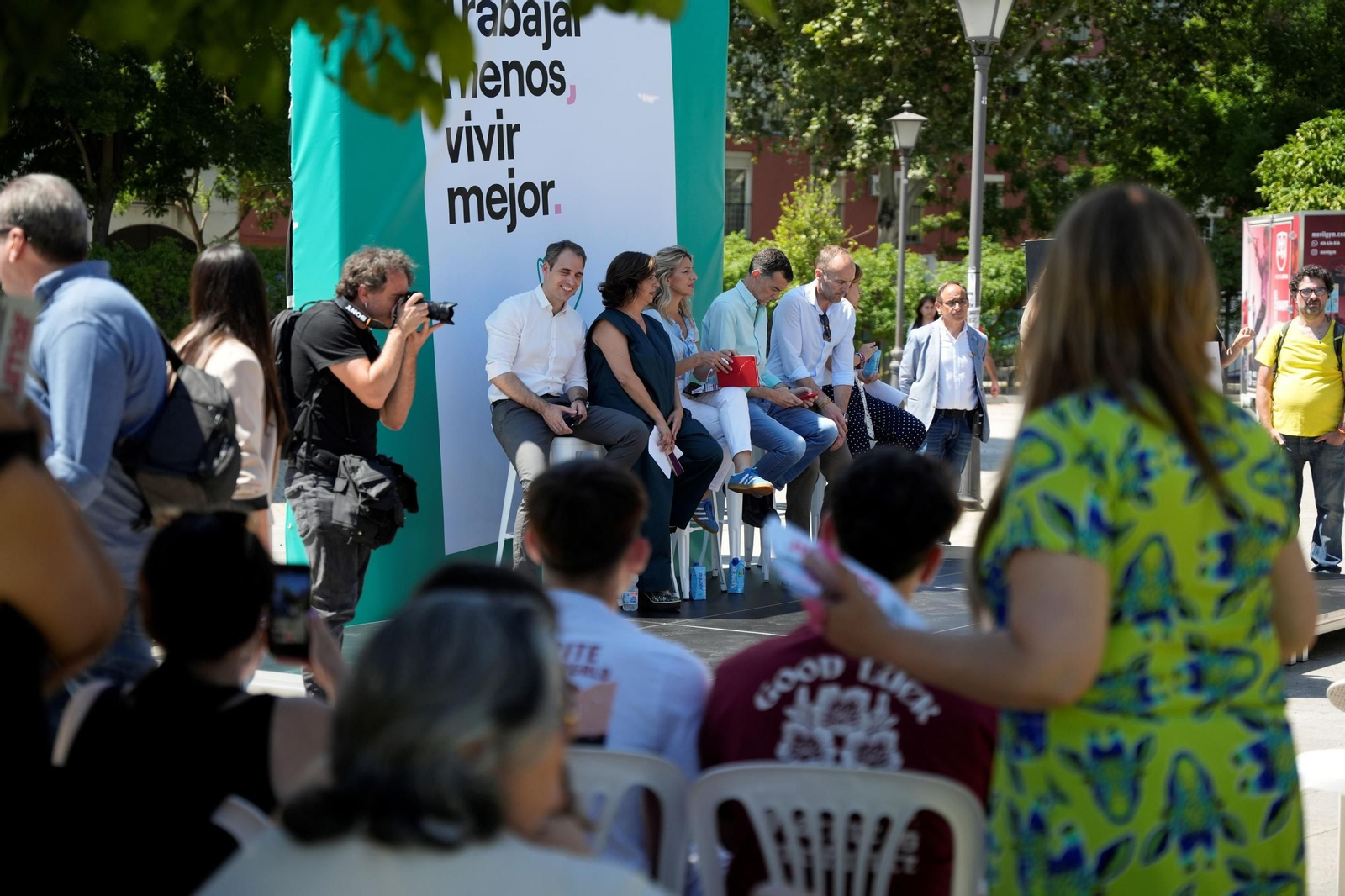 Movimiento Sumar e IU organizan un acto sobre la reducción de la jornada en Sevilla