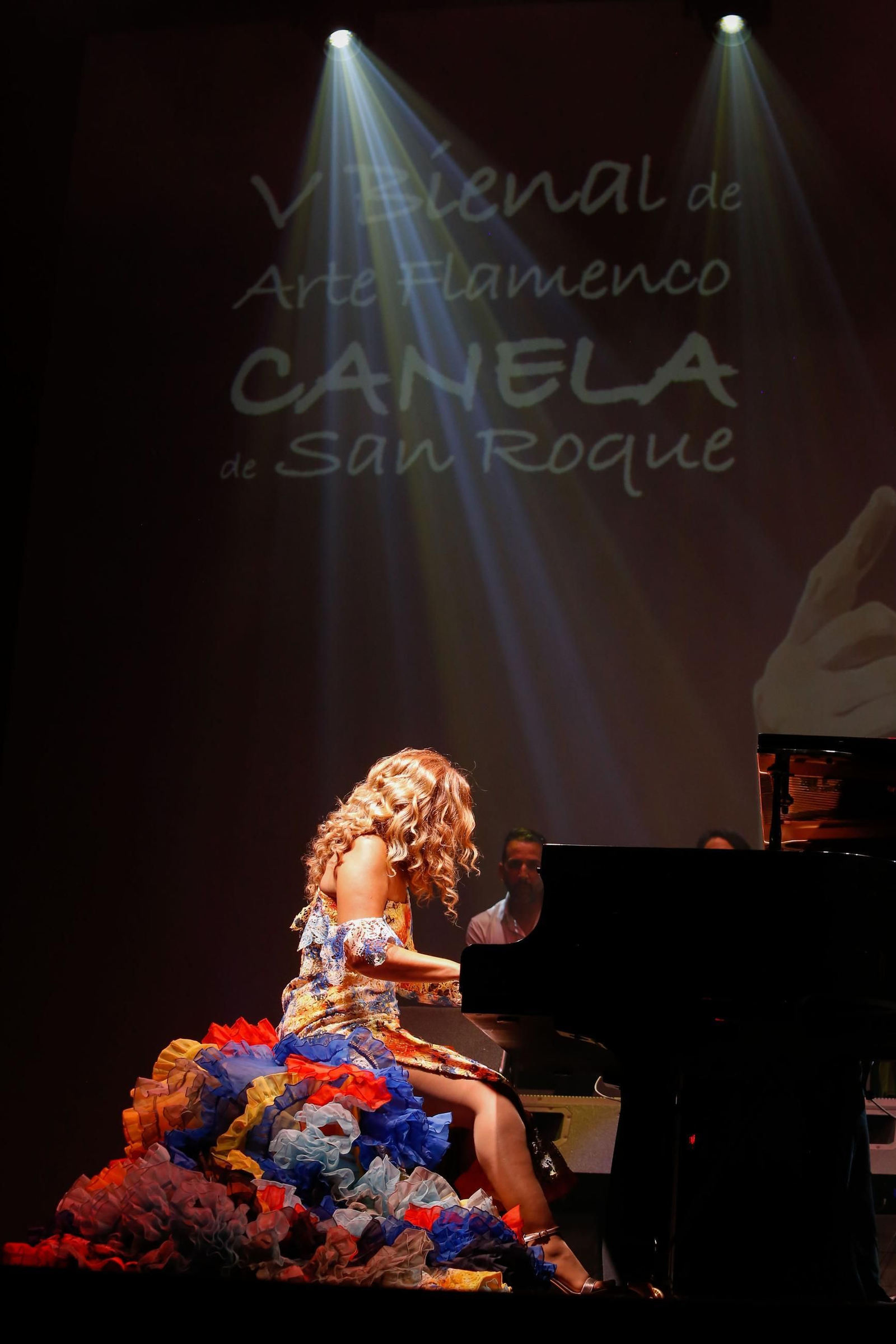 Fotos del recital de piano de Diego Amador y Reina Gitana en la Bienal Canela de San Roque