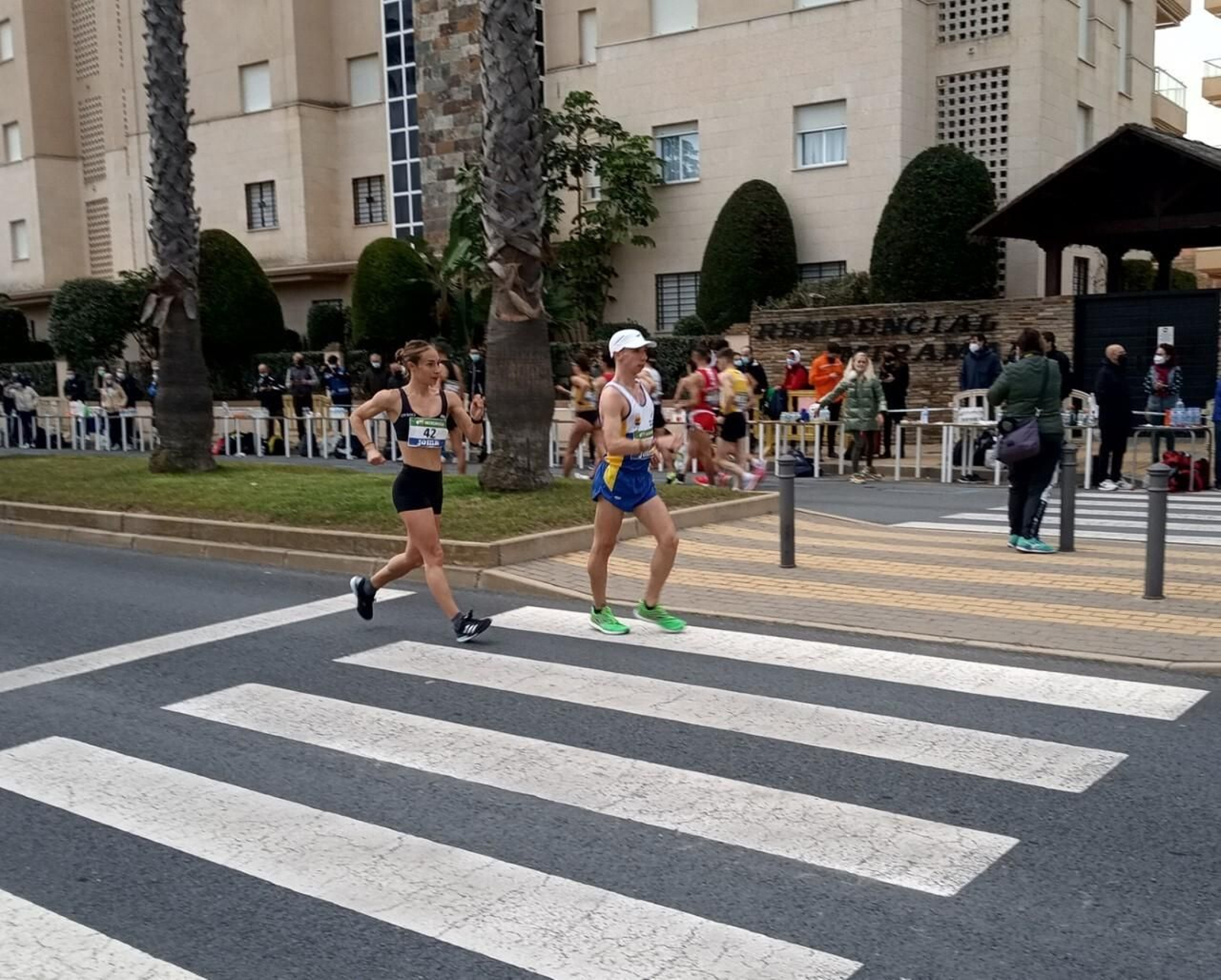 Laura García-Caro, en el reciente Nacional en La Antilla, donde también fue plata.
