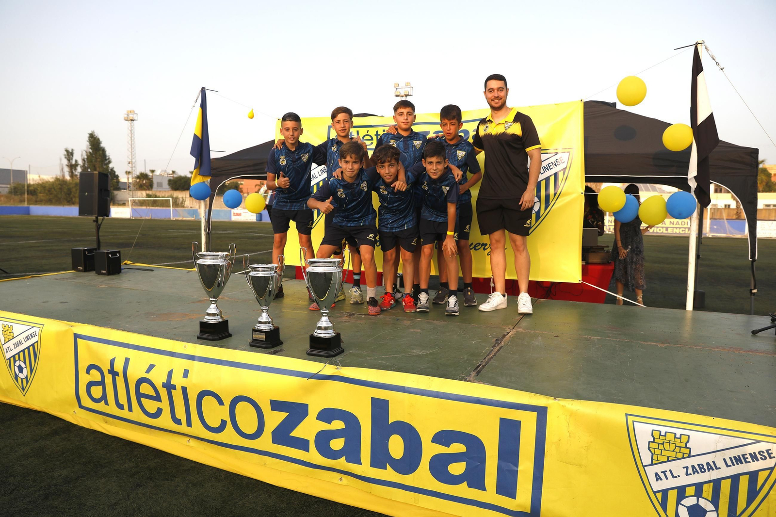 Las fotos de la clausura de temporada de la cantera del Zabal y la Balona