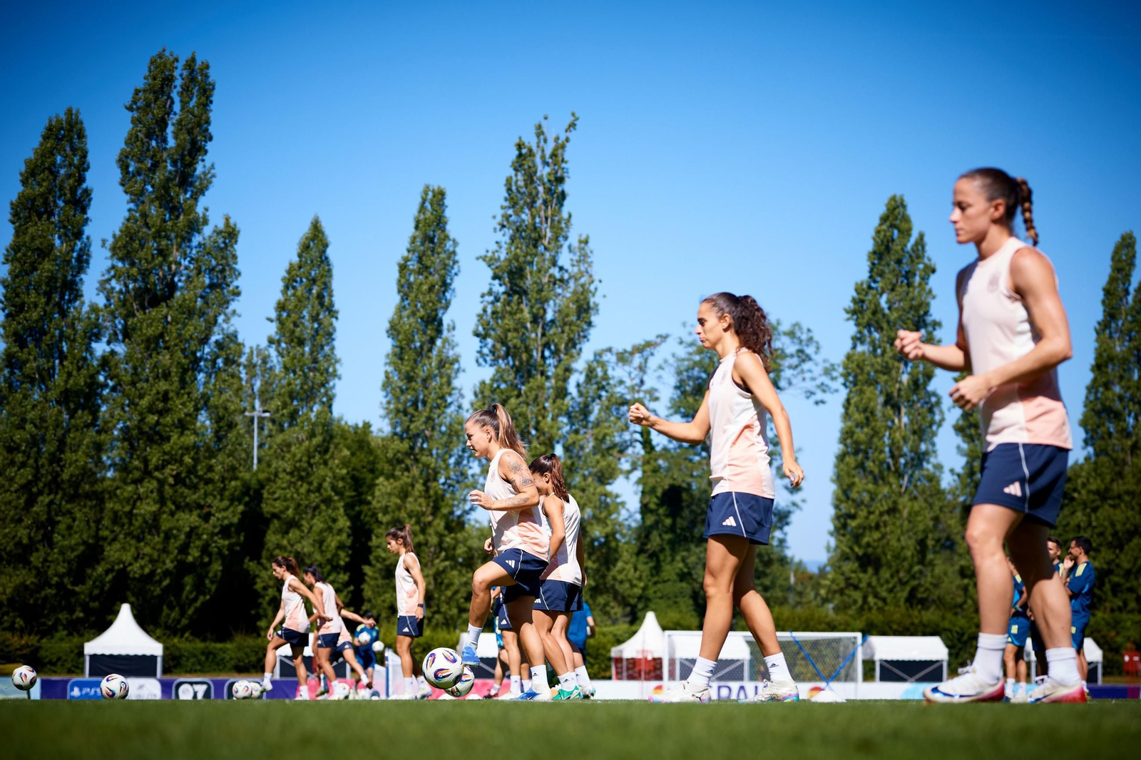 Las fotos de la selección española en la Eurocopa femenina Las fotos de la selección española en la Eurocopa femenina