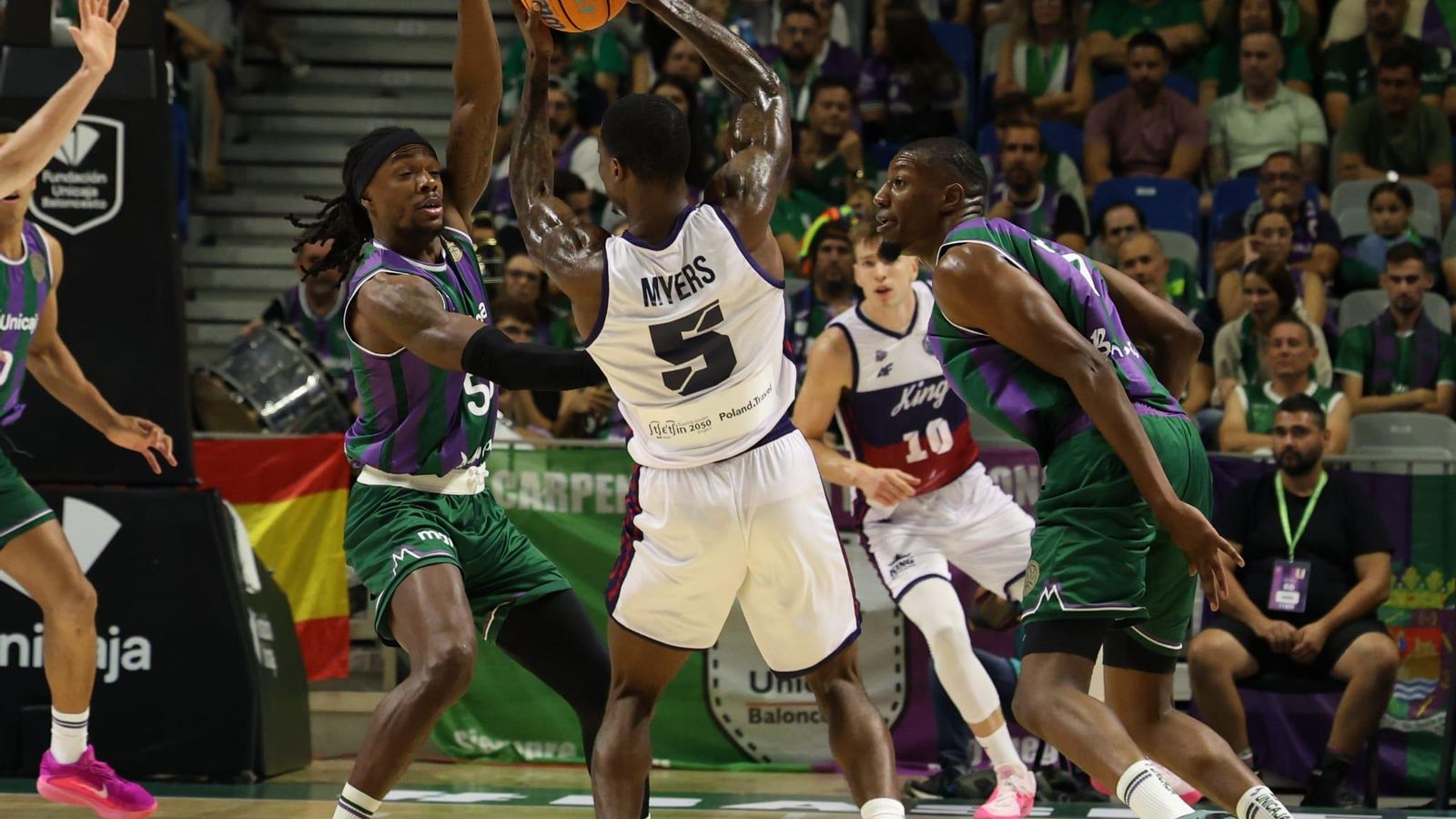 Las mejores fotos del Unicaja-King Szczecin de la BCL
