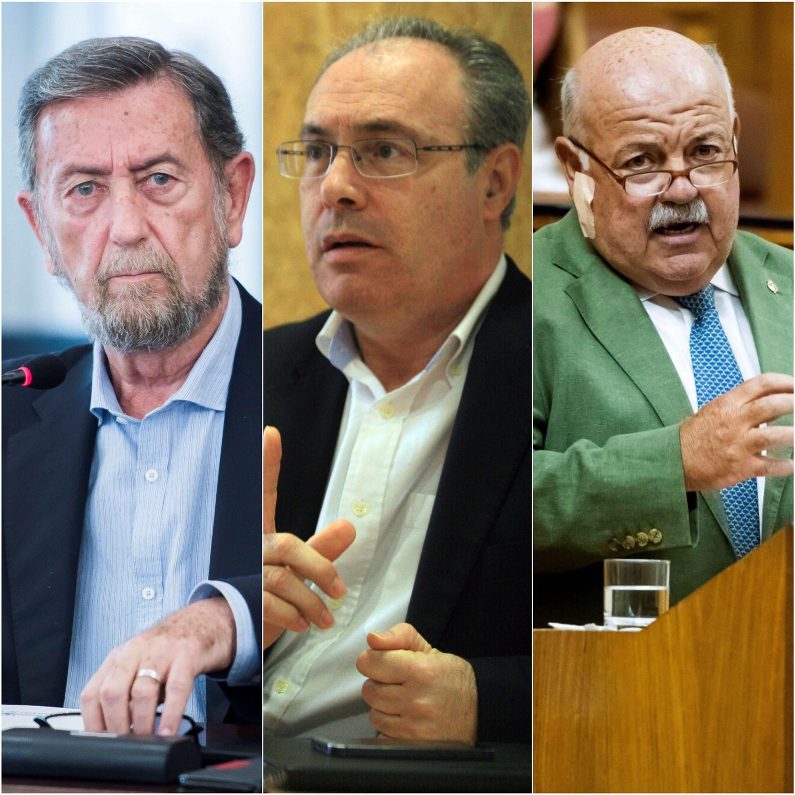Manuel Gracia, Juan Pablo Durán y Jesús Aguirre. Manuel Gracia, Juan Pablo Durán y Jesús Aguirre.