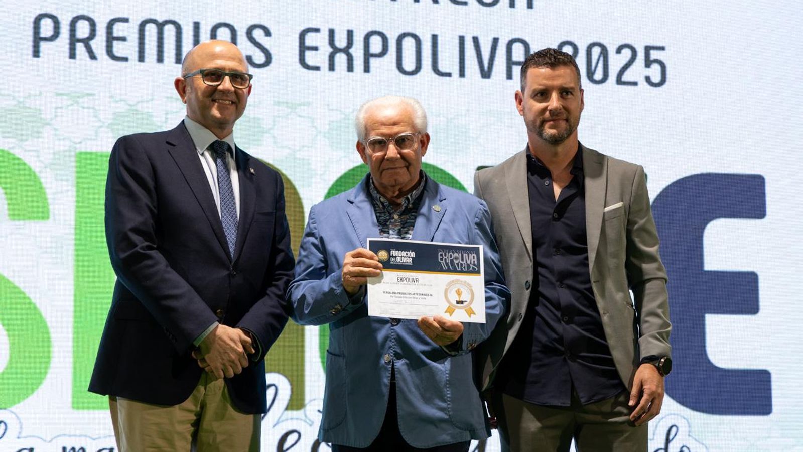 Entrega de los premios internacionales Expoliva 2025