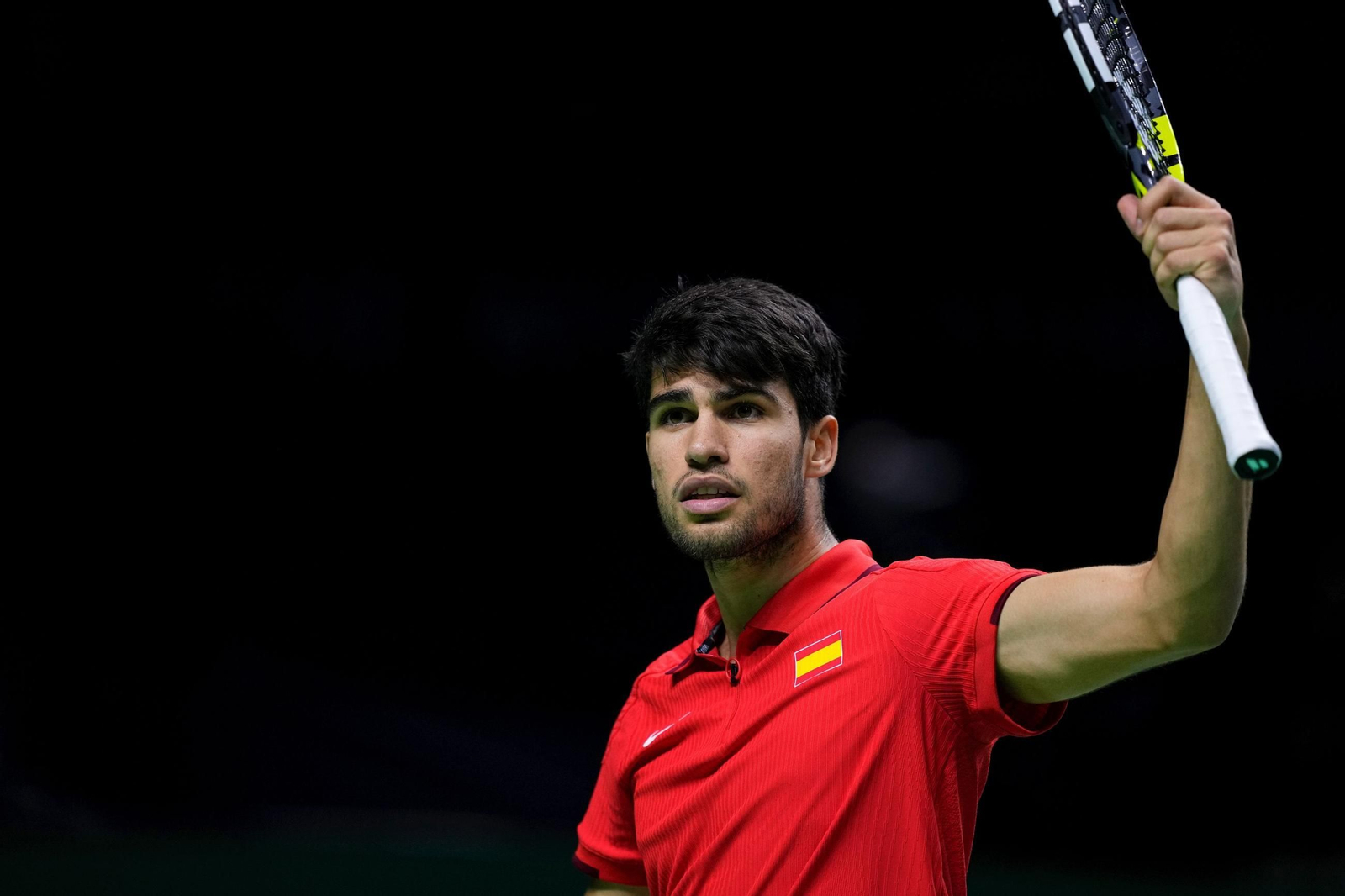 Las fotos de la derrota de España en el dobles ante Países Bajos